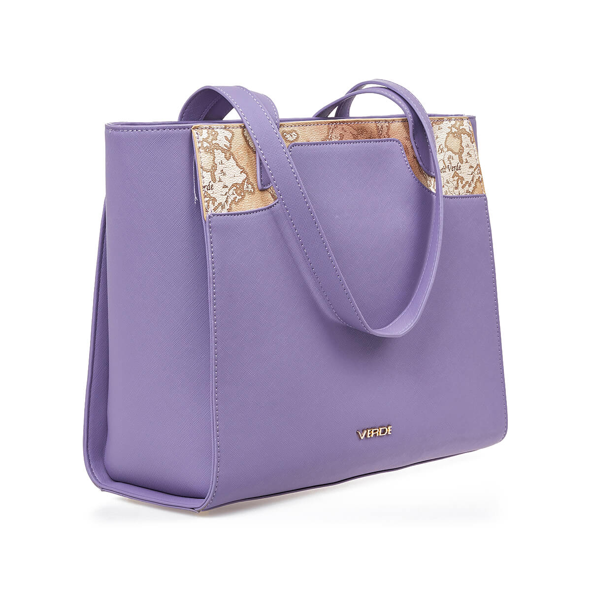 Verde Γυναικεία Τσάντα Ώμου 16-7227 Λιλά