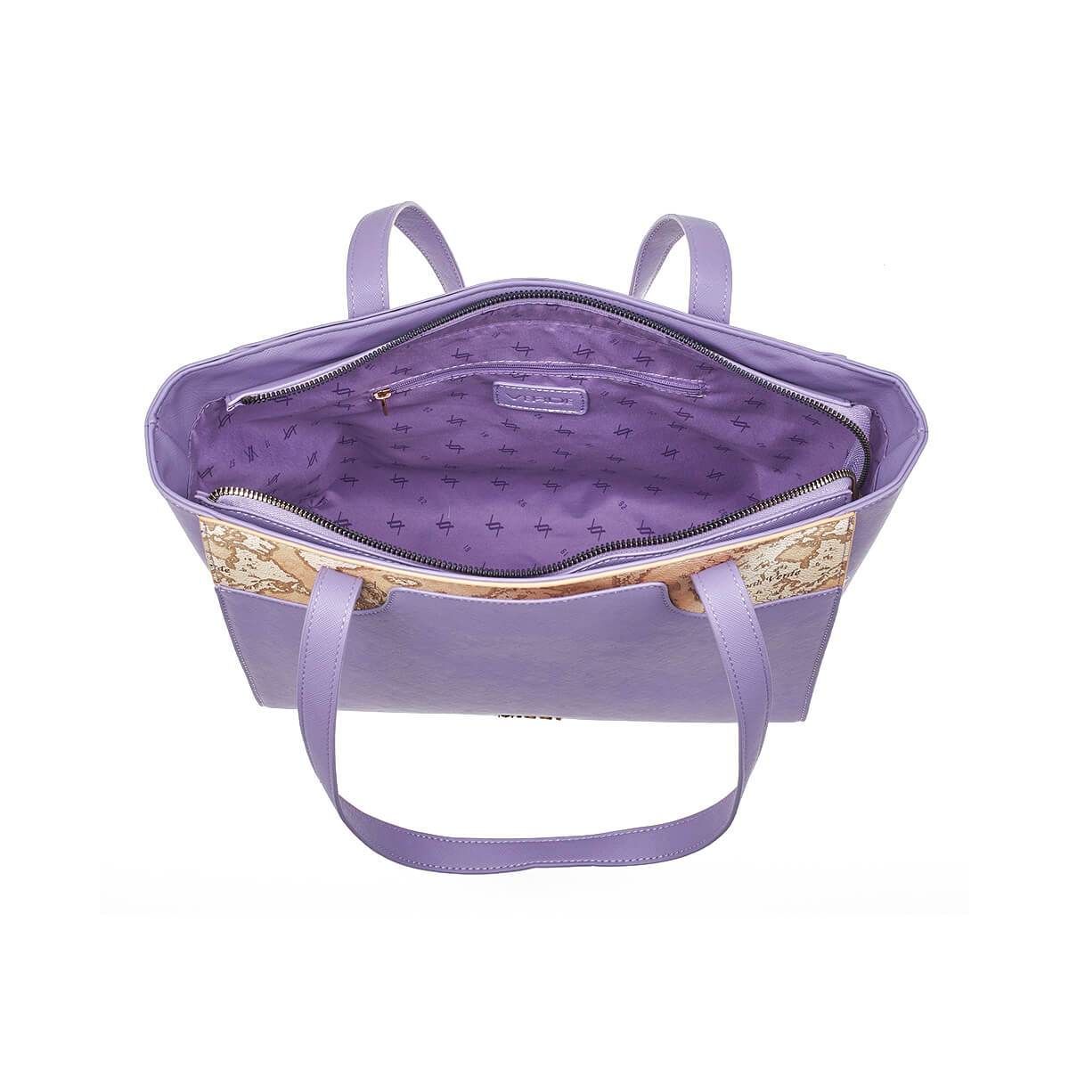 Verde Γυναικεία Τσάντα Ώμου 16-7227 Λιλά