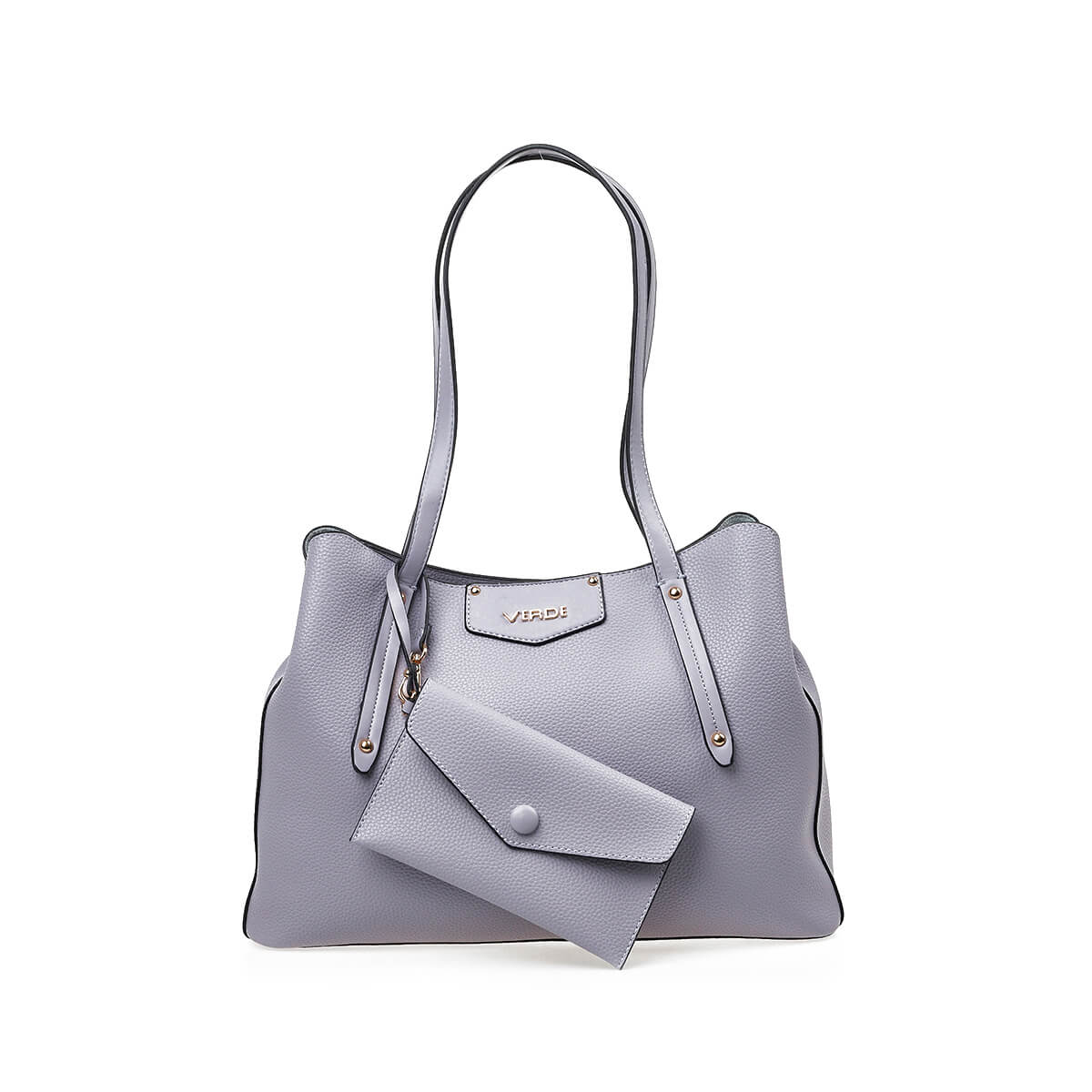 Verde Γυναικεία Τσάντα Ώμου 16-7228 Λιλά