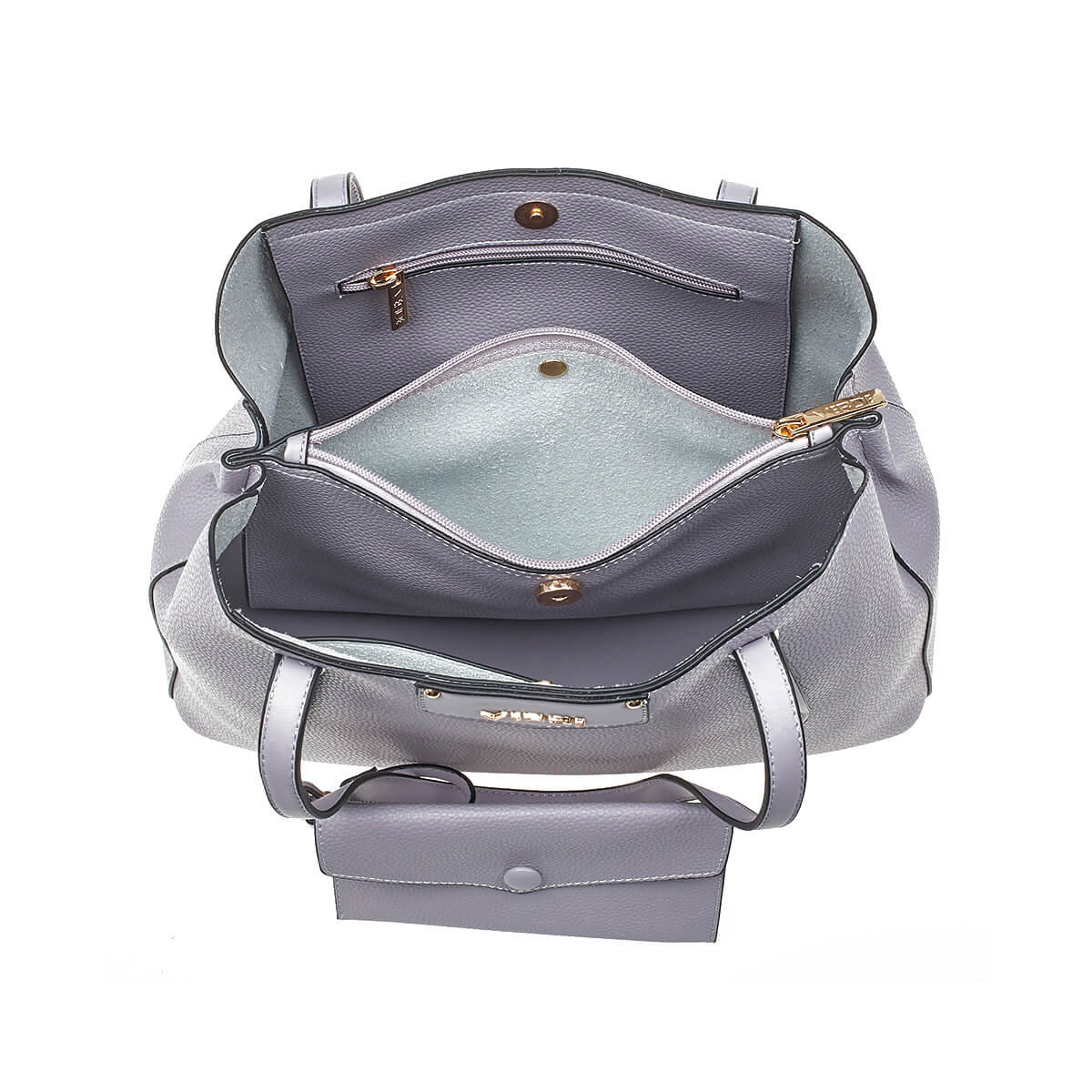 Verde Γυναικεία Τσάντα Ώμου 16-7228 Λιλά