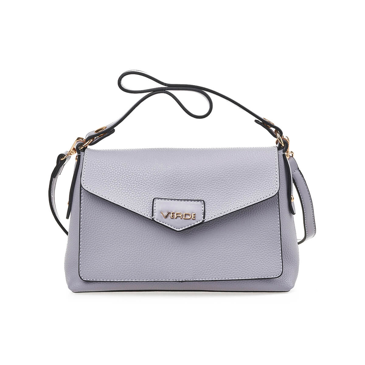 Verde Γυναικεία Τσάντα Ώμου -Χιαστί  16-7229 Λιλά