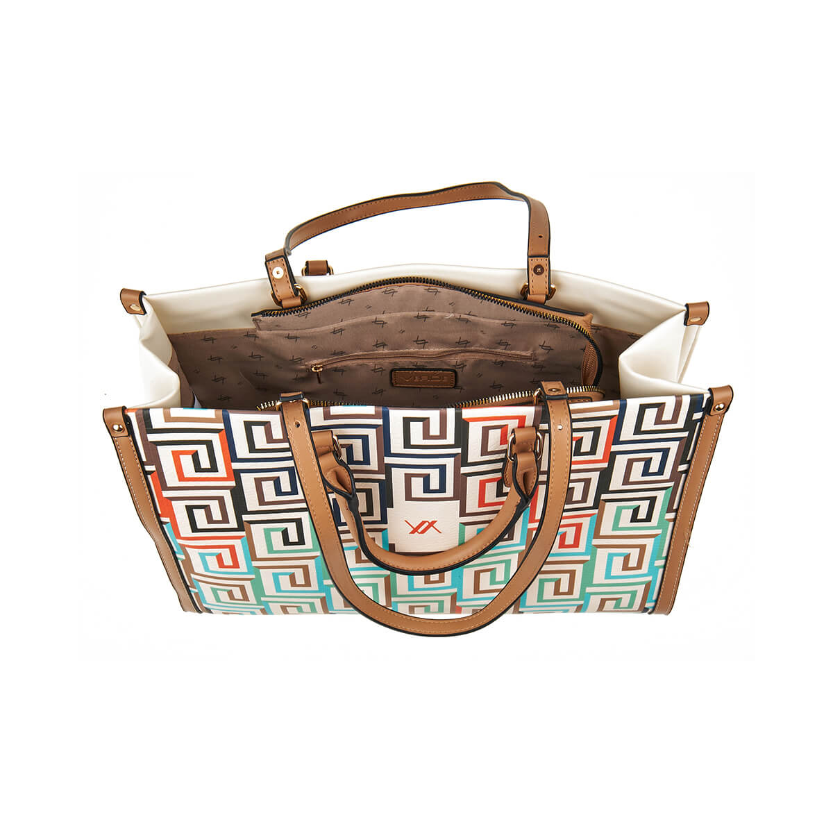 Verde Γυναικεία Τσάντα Ώμου 16-7230 Πολύχρωμο