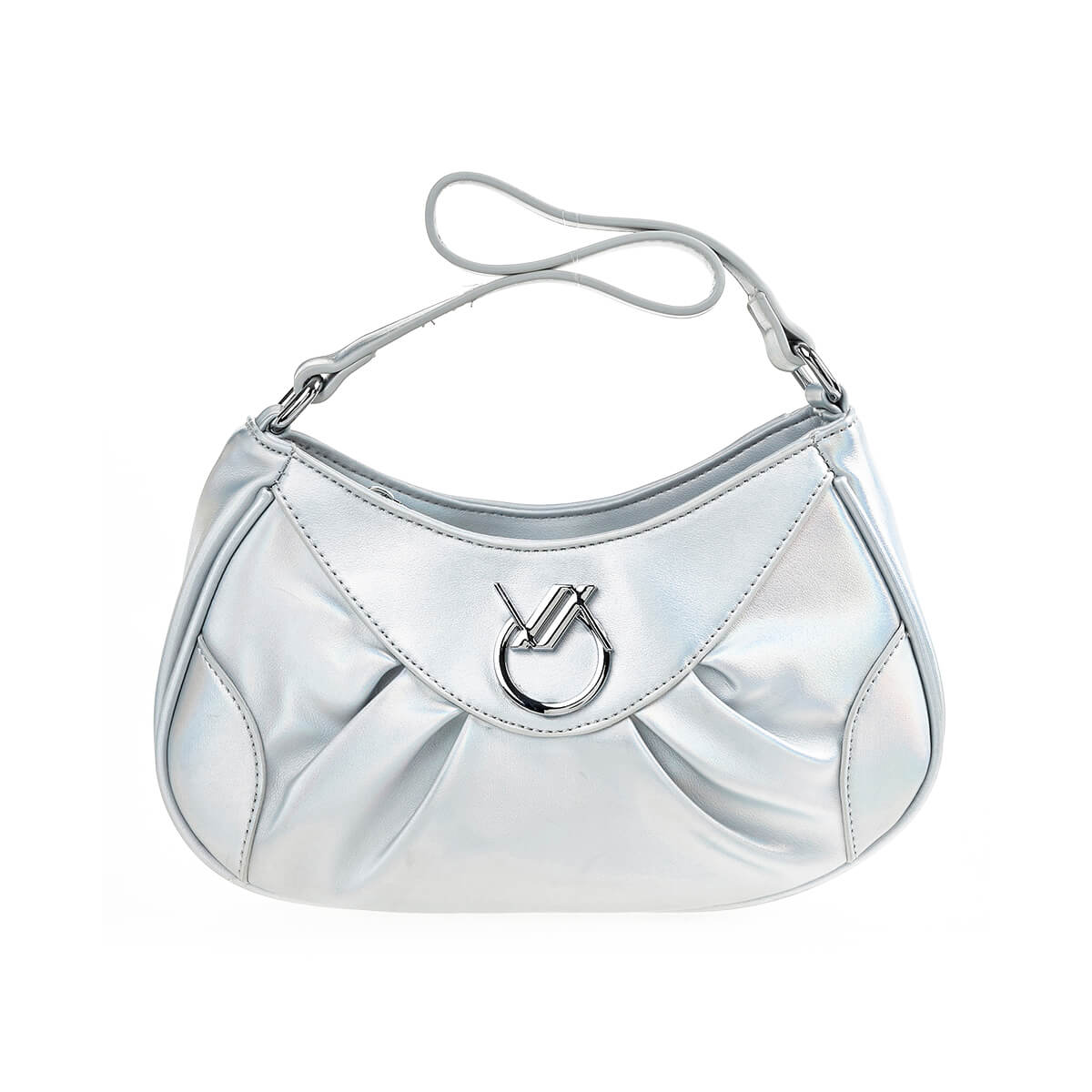 Verde Γυναικεία Τσάντα Ώμου 16-7231 Άσπρο