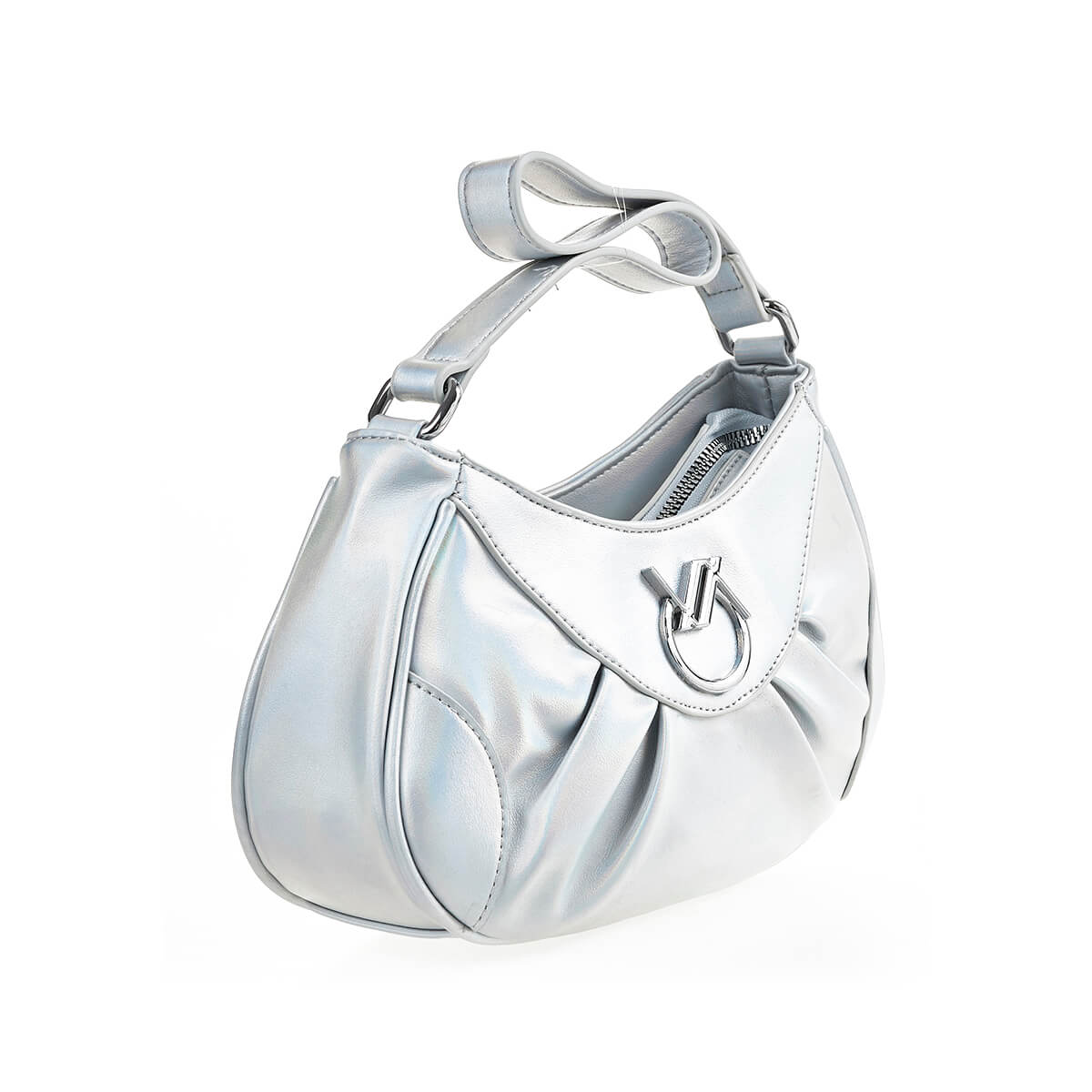 Verde Γυναικεία Τσάντα Ώμου 16-7231 Άσπρο