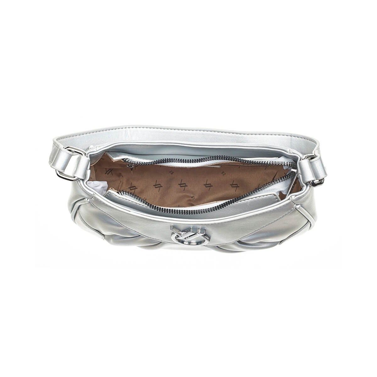 Verde Γυναικεία Τσάντα Ώμου 16-7231 Άσπρο