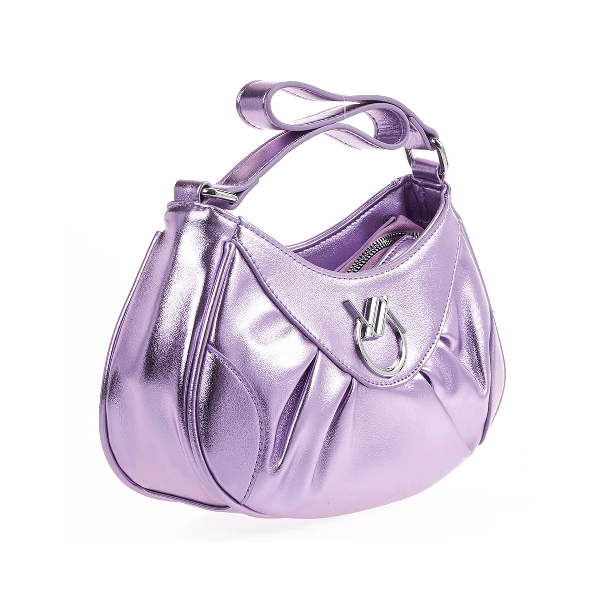 Verde Γυναικεία Τσάντα Ώμου 16-7231 Λιλά