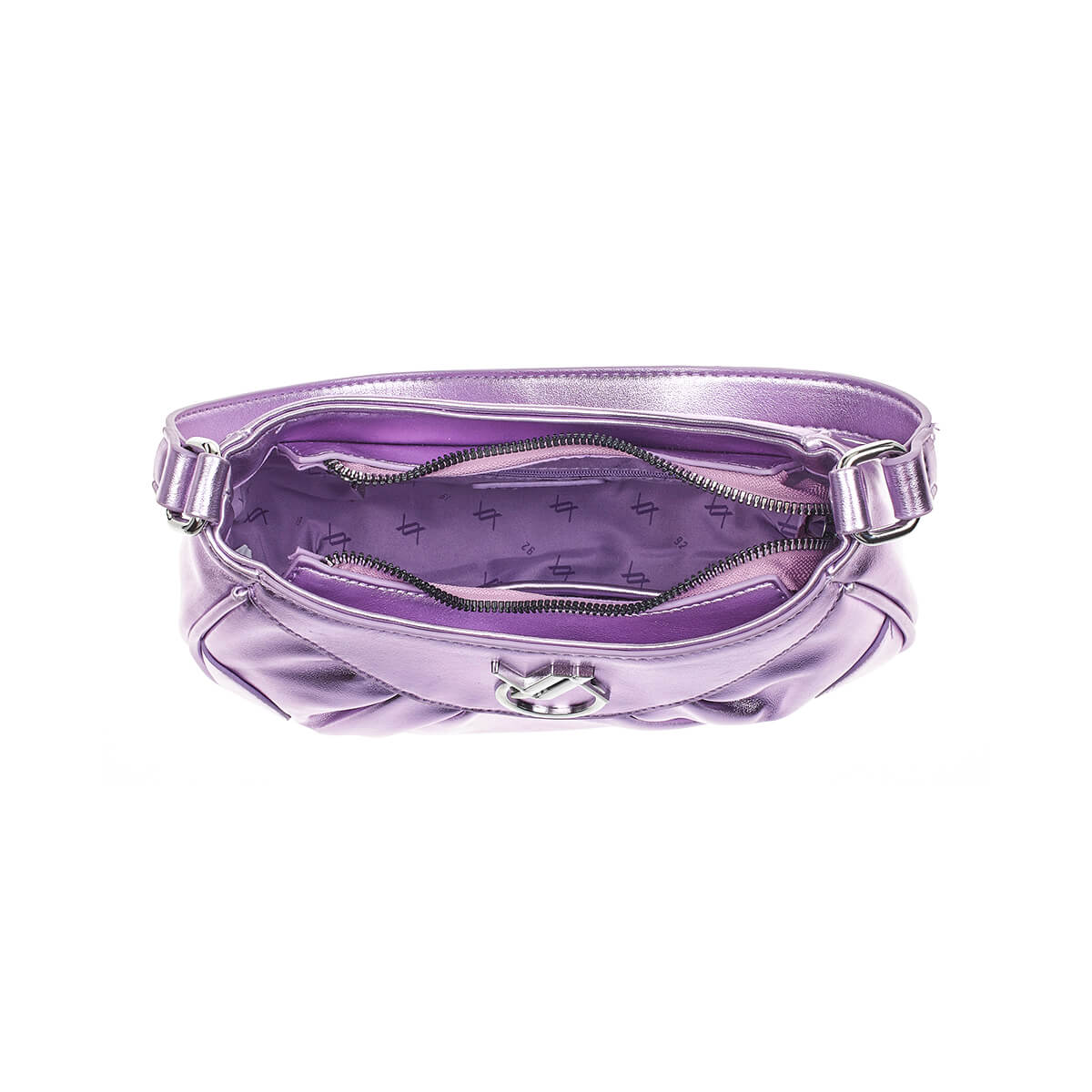 Verde Γυναικεία Τσάντα Ώμου 16-7231 Λιλά