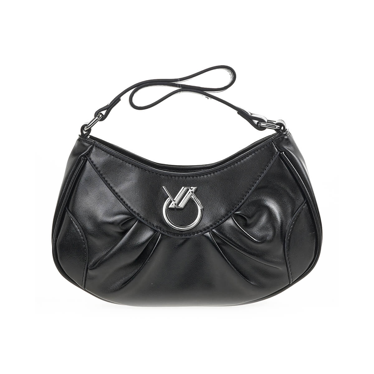 Verde Γυναικεία Τσάντα Ώμου 16-7231 Μαύρο