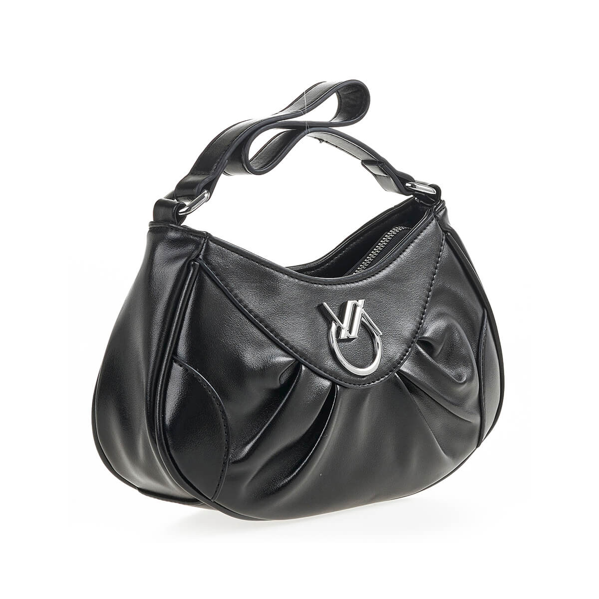 Verde Γυναικεία Τσάντα Ώμου 16-7231 Μαύρο