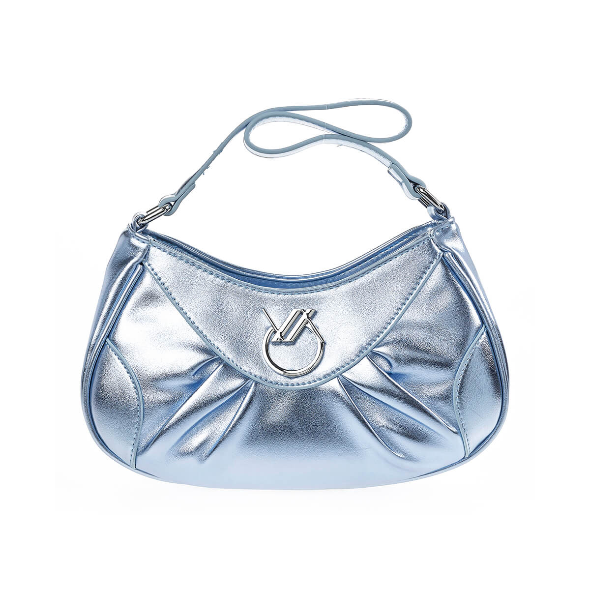 Verde Γυναικεία Τσάντα Ώμου 16-7231 Μπλε