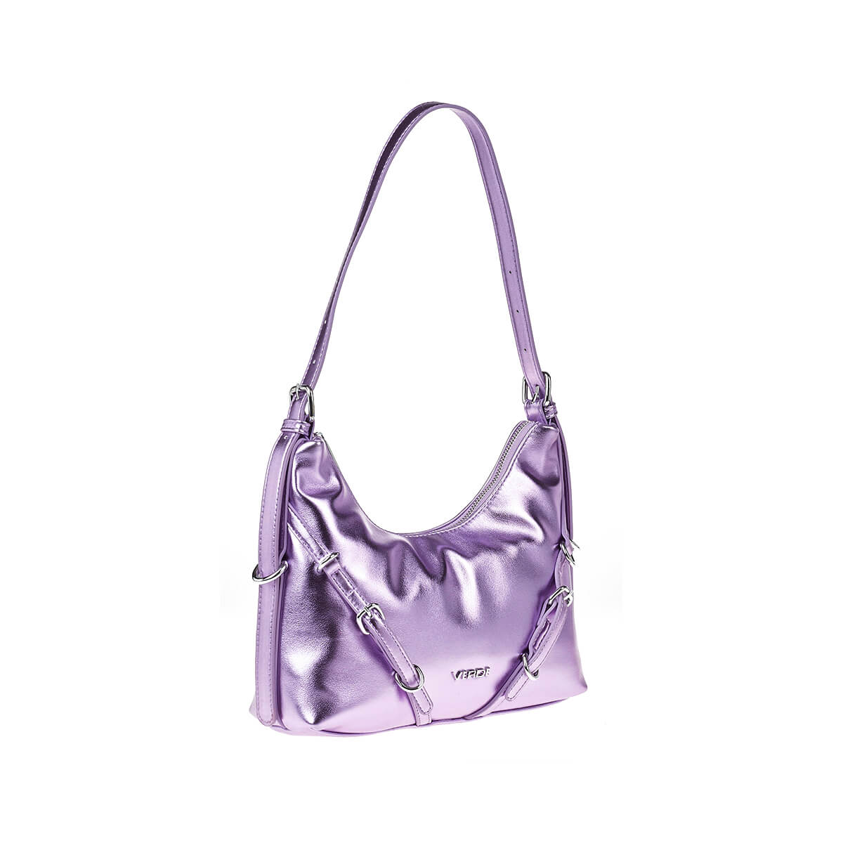 Verde Γυναικεία Τσάντα Ώμου 16-7232 Λιλά