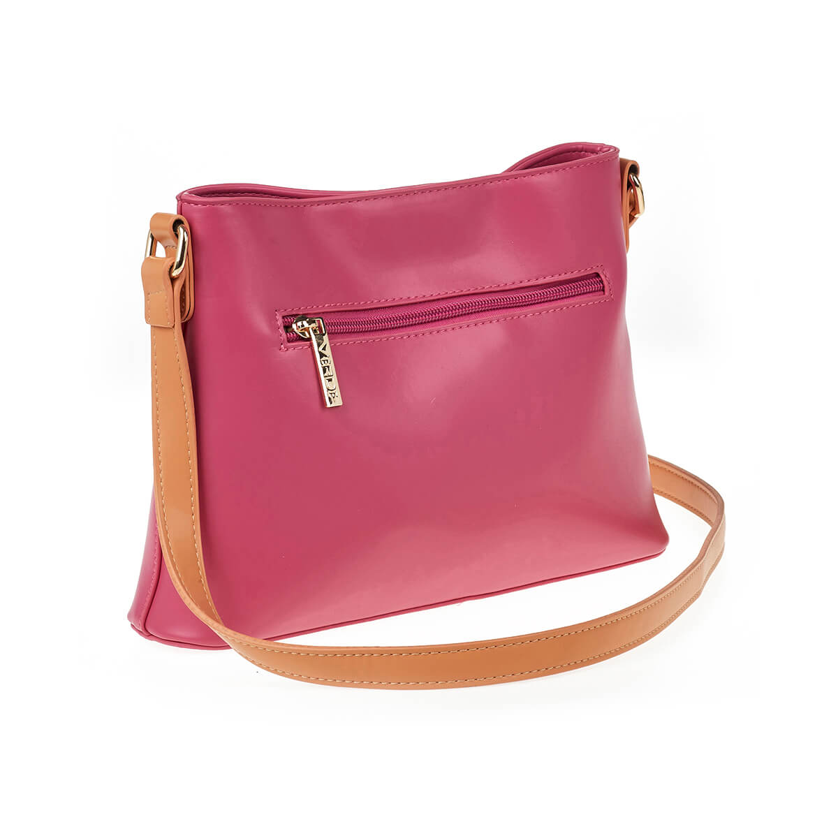 Verde Γυναικεία Τσάντα Ώμου 16-7236 Φούξια