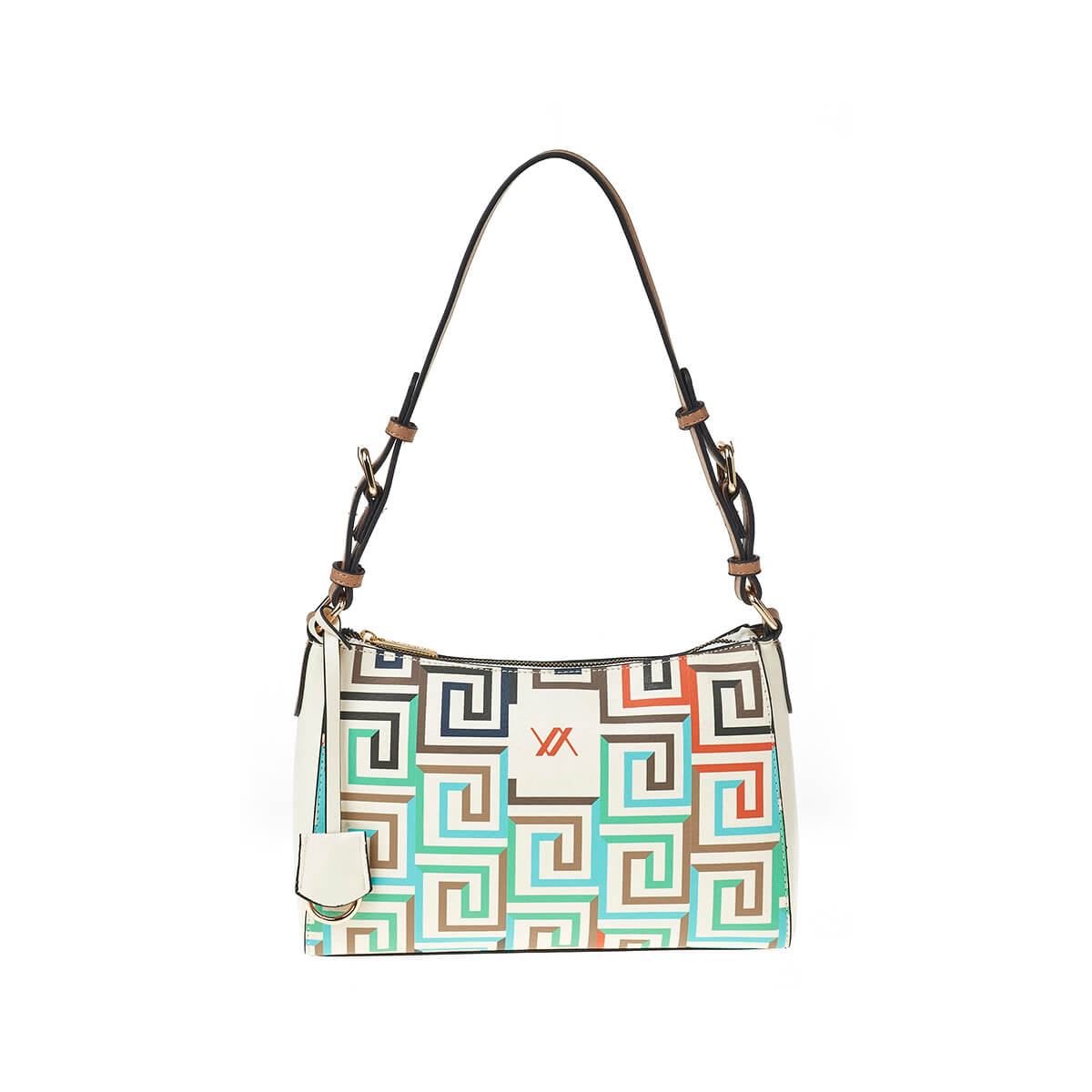 Verde Γυναικεία Τσάντα Ώμου 16-7240 Πολύχρωμο