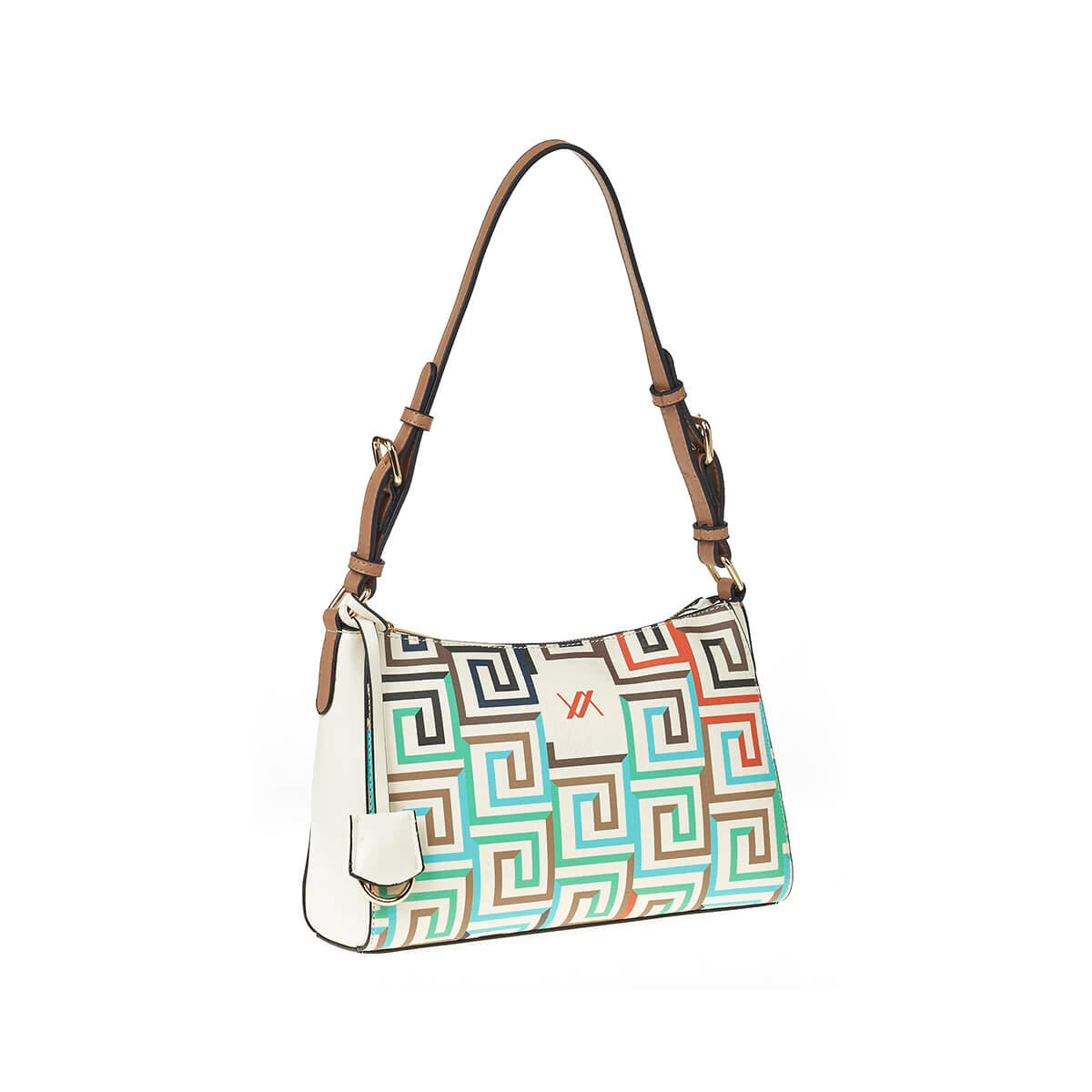 Verde Γυναικεία Τσάντα Ώμου 16-7240 Πολύχρωμο