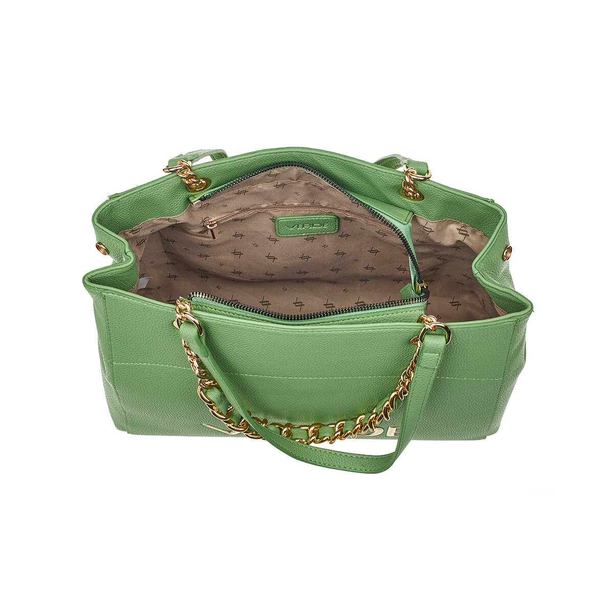 Verde Γυναικεία Τσάντα Ώμου 16-7242 Πράσινο