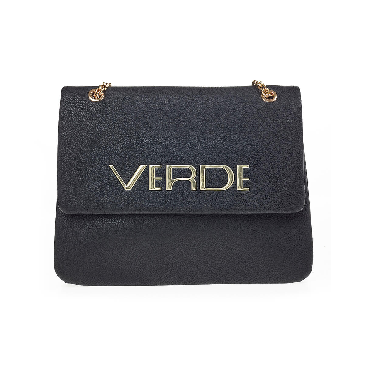 Verde Γυναικεία Τσάντα Ώμου 16-7243 Μαύρο