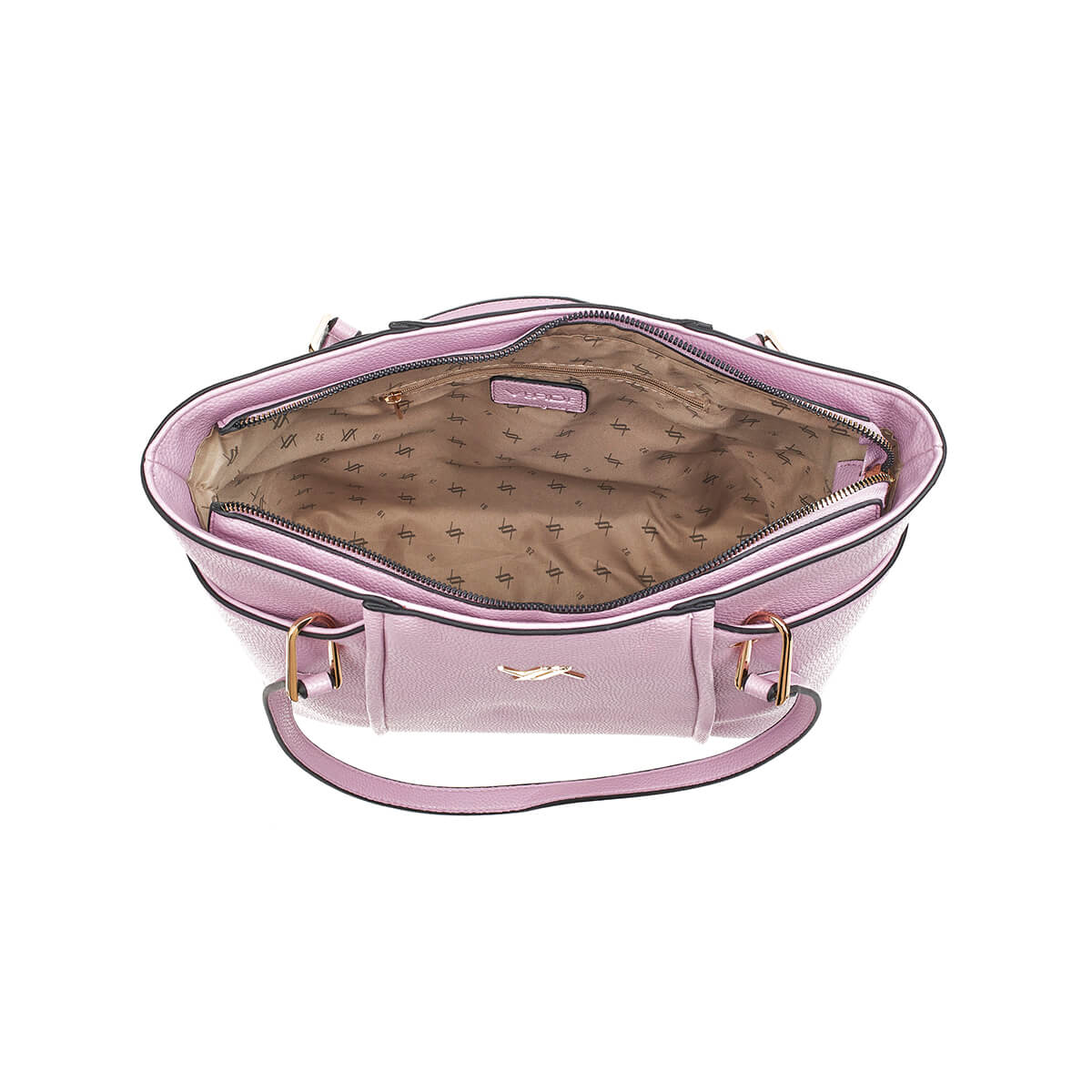 Verde Γυναικεία Τσάντα Ώμου 16-7247 Ροζ