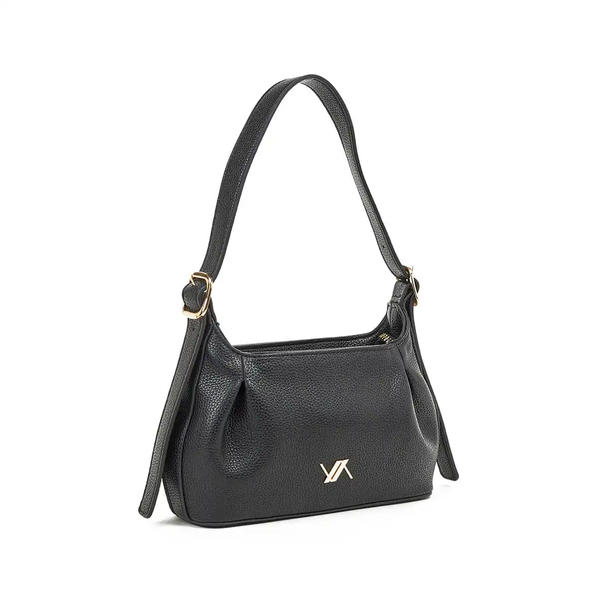 Verde Γυναικεία Τσάντα Ώμου 16-7248 Μαύρο