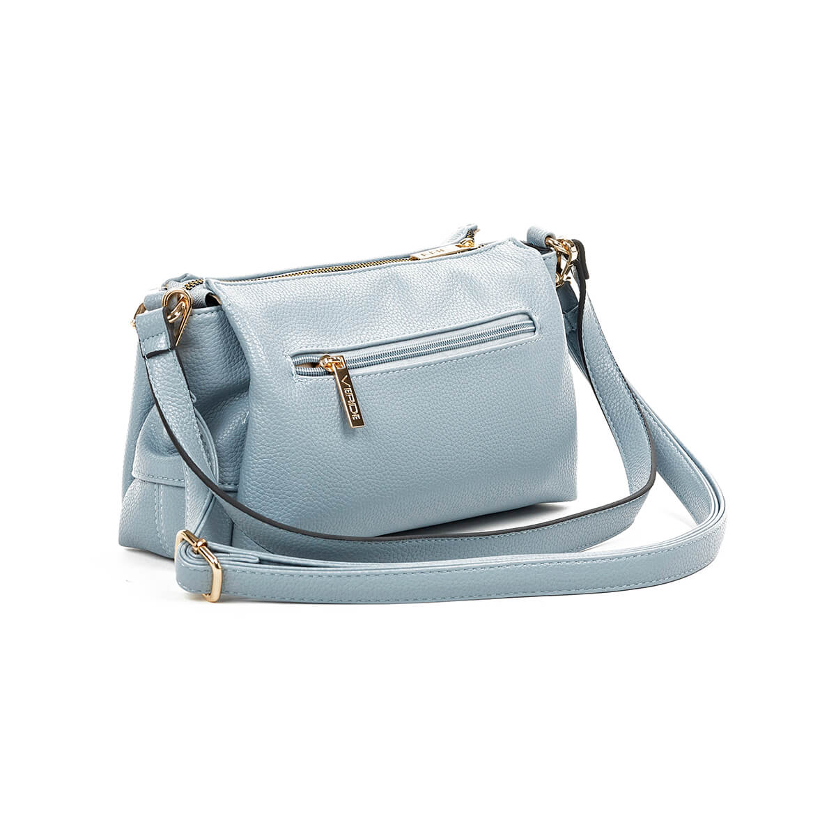 Verde Γυναικεία Τσάντα Ώμου 16-7251 Ανοιχτό Μπλε