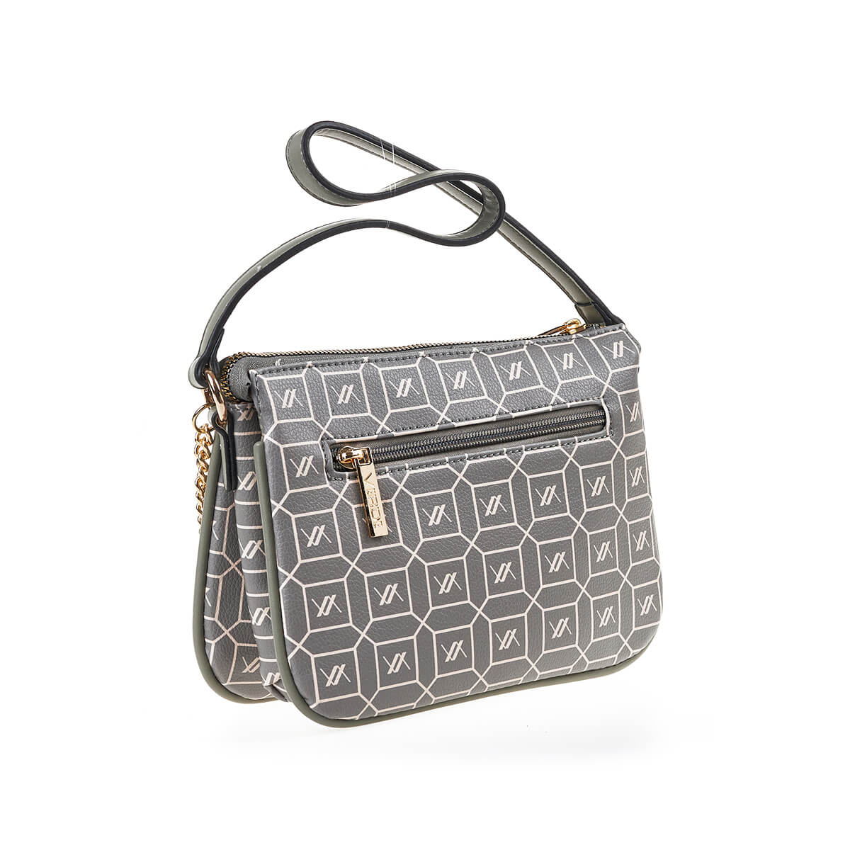 Verde Γυναικεία Τσάντα Χιαστί 16-7254 Πούρου