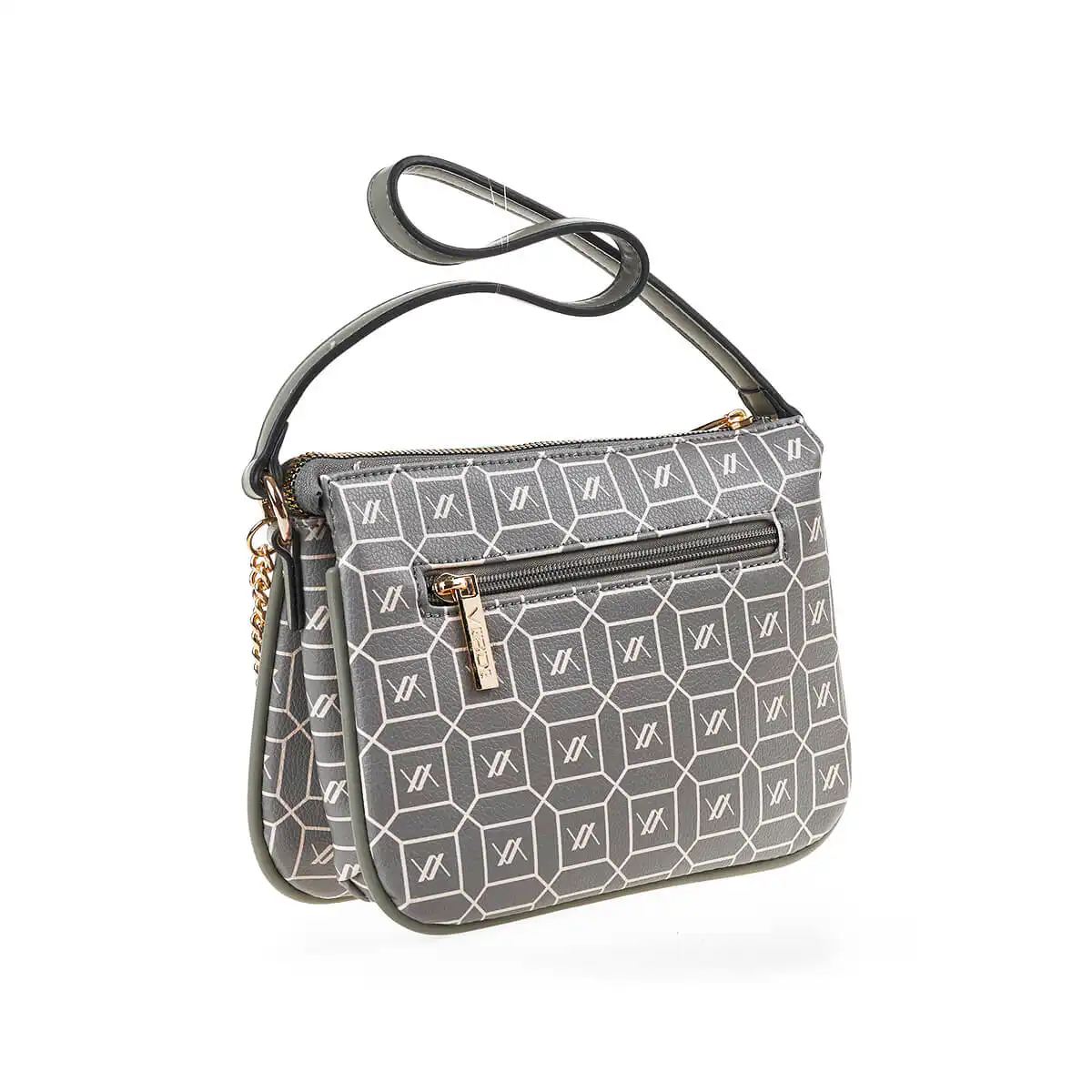 Verde Γυναικεία Τσάντα Χιαστί 16-7254 Πούρου