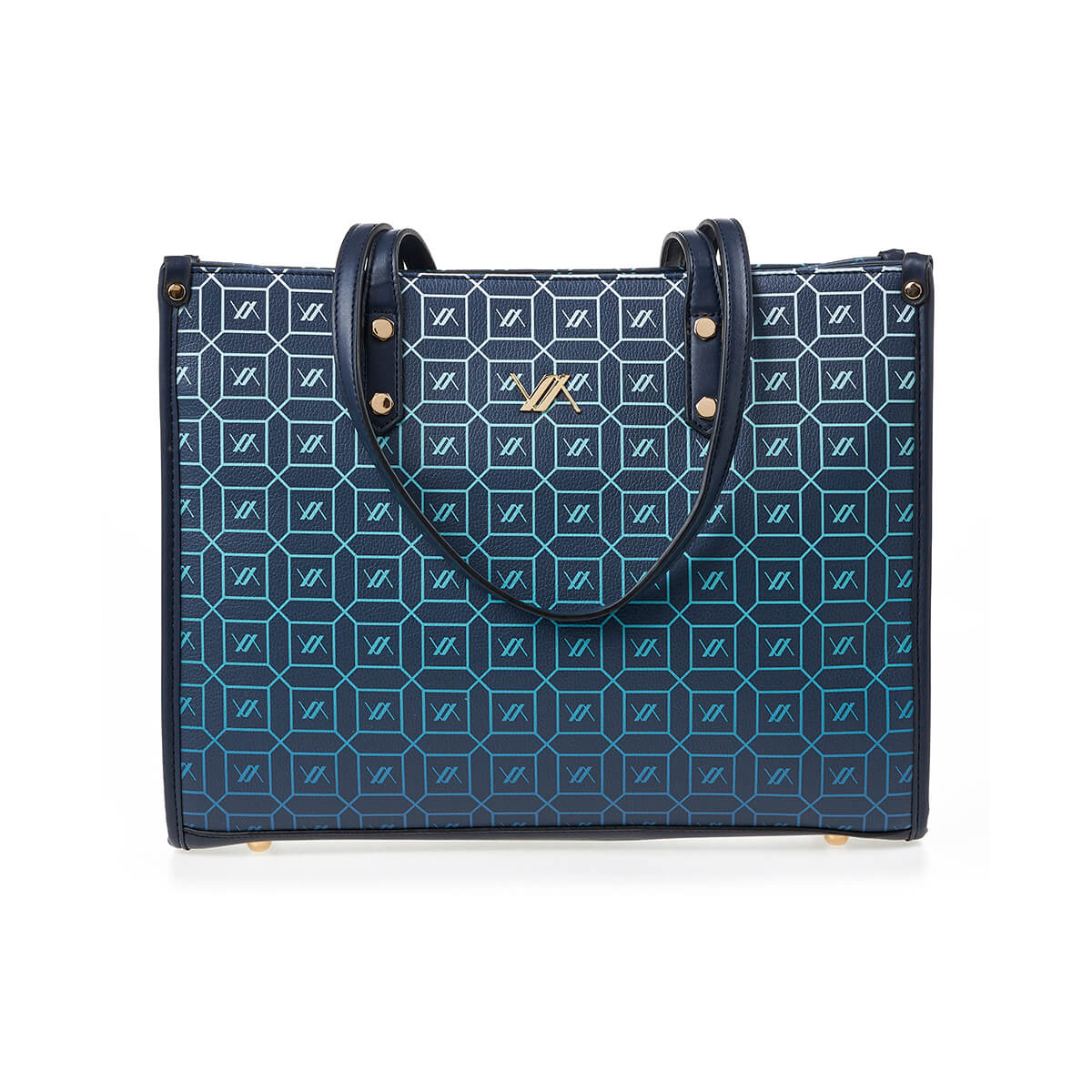 Verde Γυναικεία Τσάντα Ώμου 16-7255 Μπλε