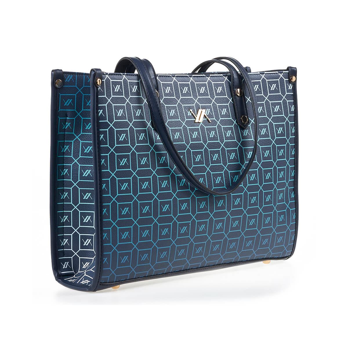 Verde Γυναικεία Τσάντα Ώμου 16-7255 Μπλε