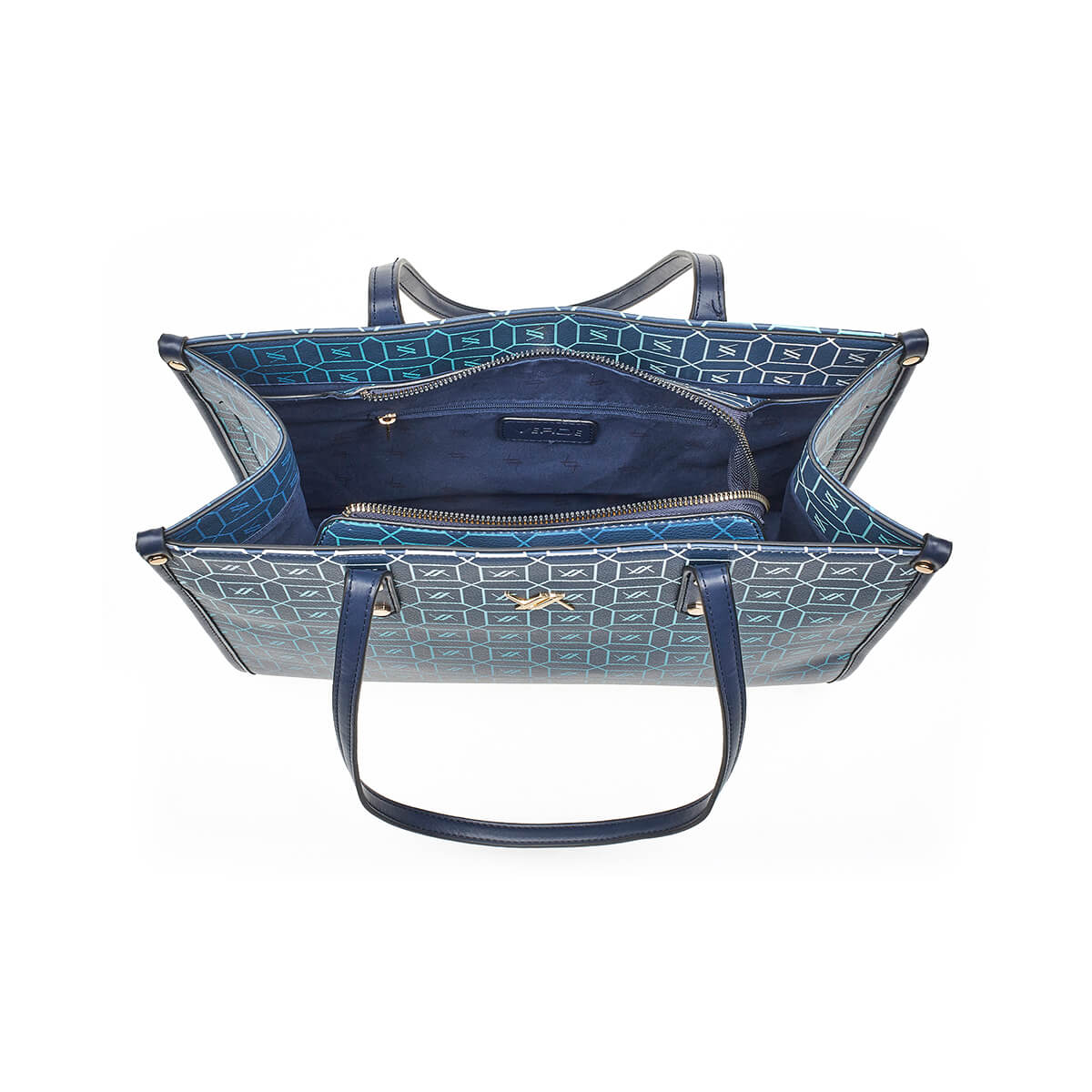 Verde Γυναικεία Τσάντα Ώμου 16-7255 Μπλε