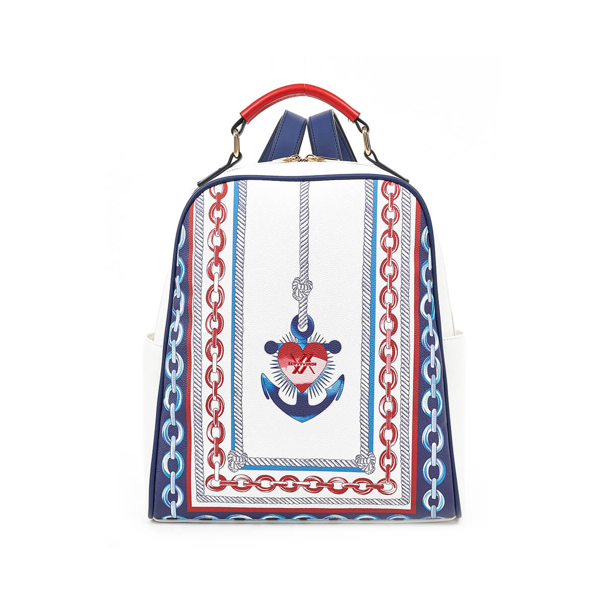 Verde Γυναικείο Σακίδιο Πλάτης 16-7257 Σκούρο Μπλε