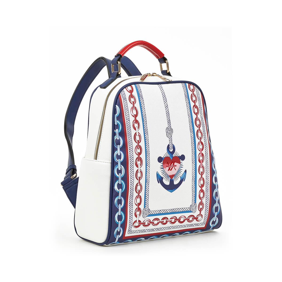 Verde Γυναικείο Σακίδιο Πλάτης 16-7257 Σκούρο Μπλε