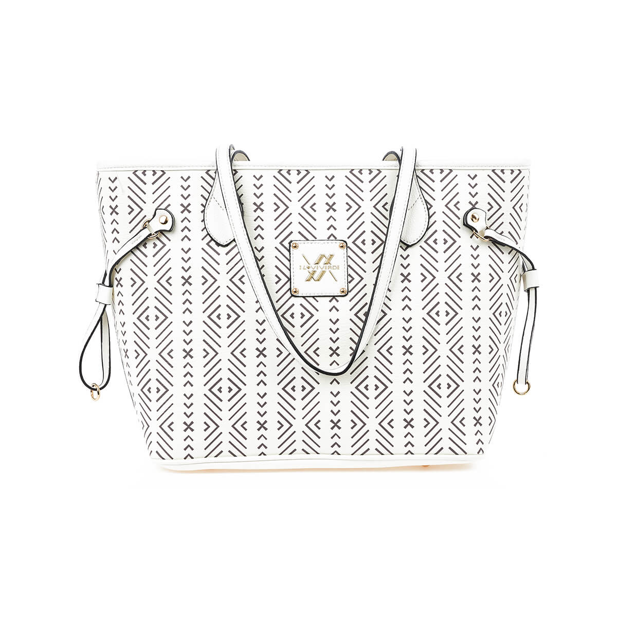 Verde Γυναικεία Τσάντα Ώμου 16-7260 Άσπρο