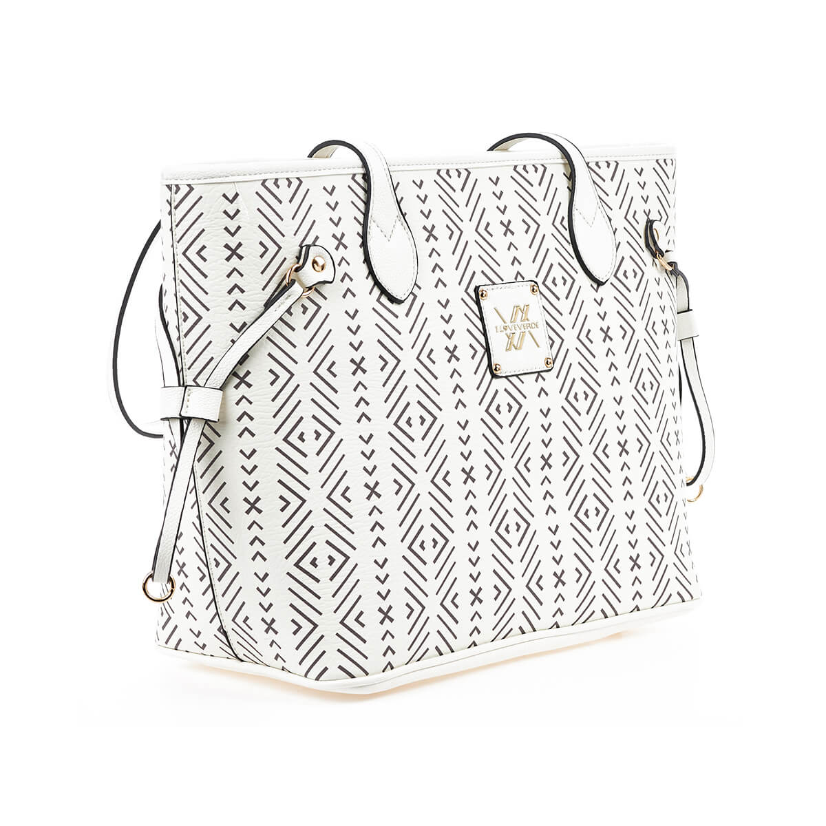 Verde Γυναικεία Τσάντα Ώμου 16-7260 Άσπρο