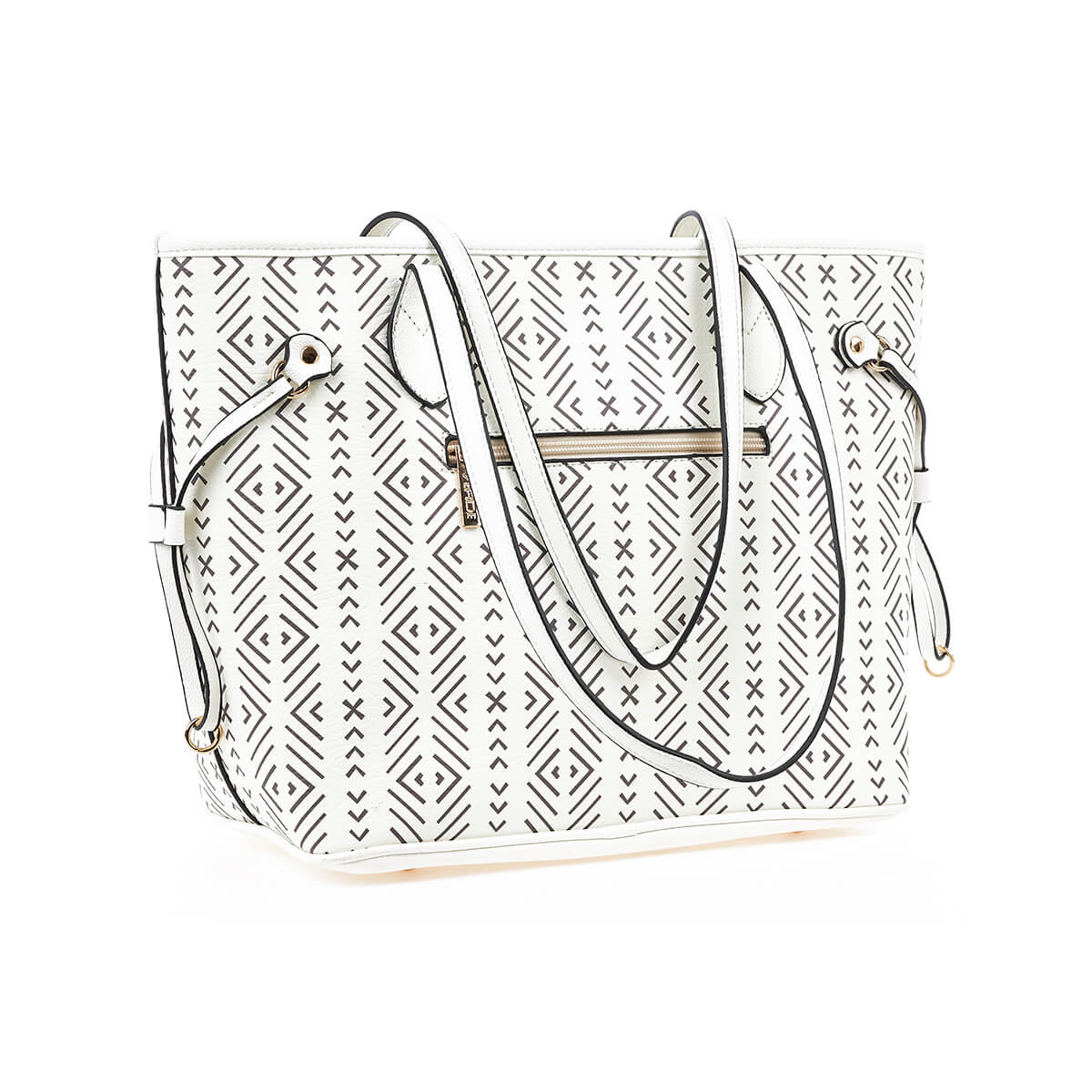 Verde Γυναικεία Τσάντα Ώμου 16-7260 Άσπρο