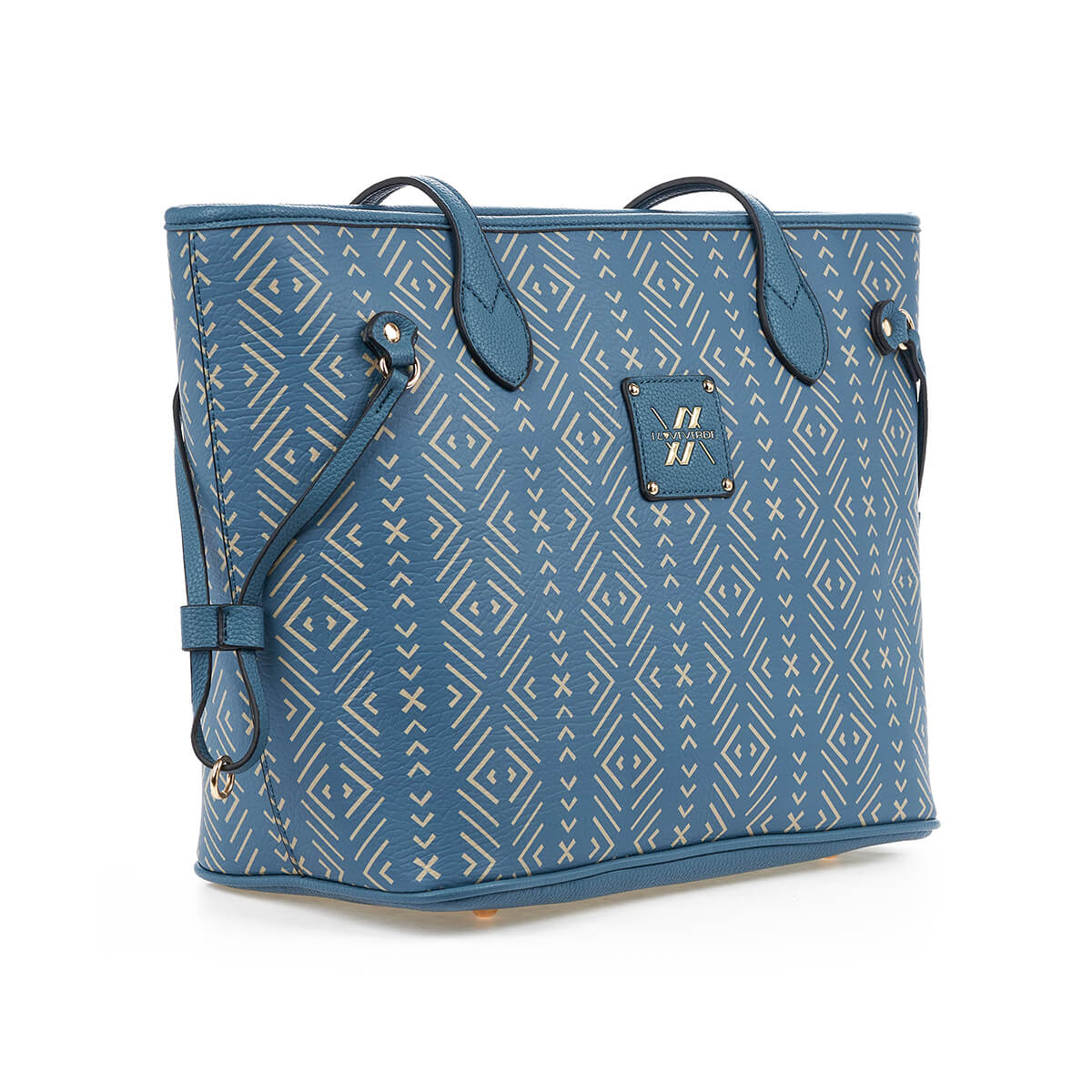 Verde Γυναικεία Τσάντα Ώμου 16-7260 Μπλε