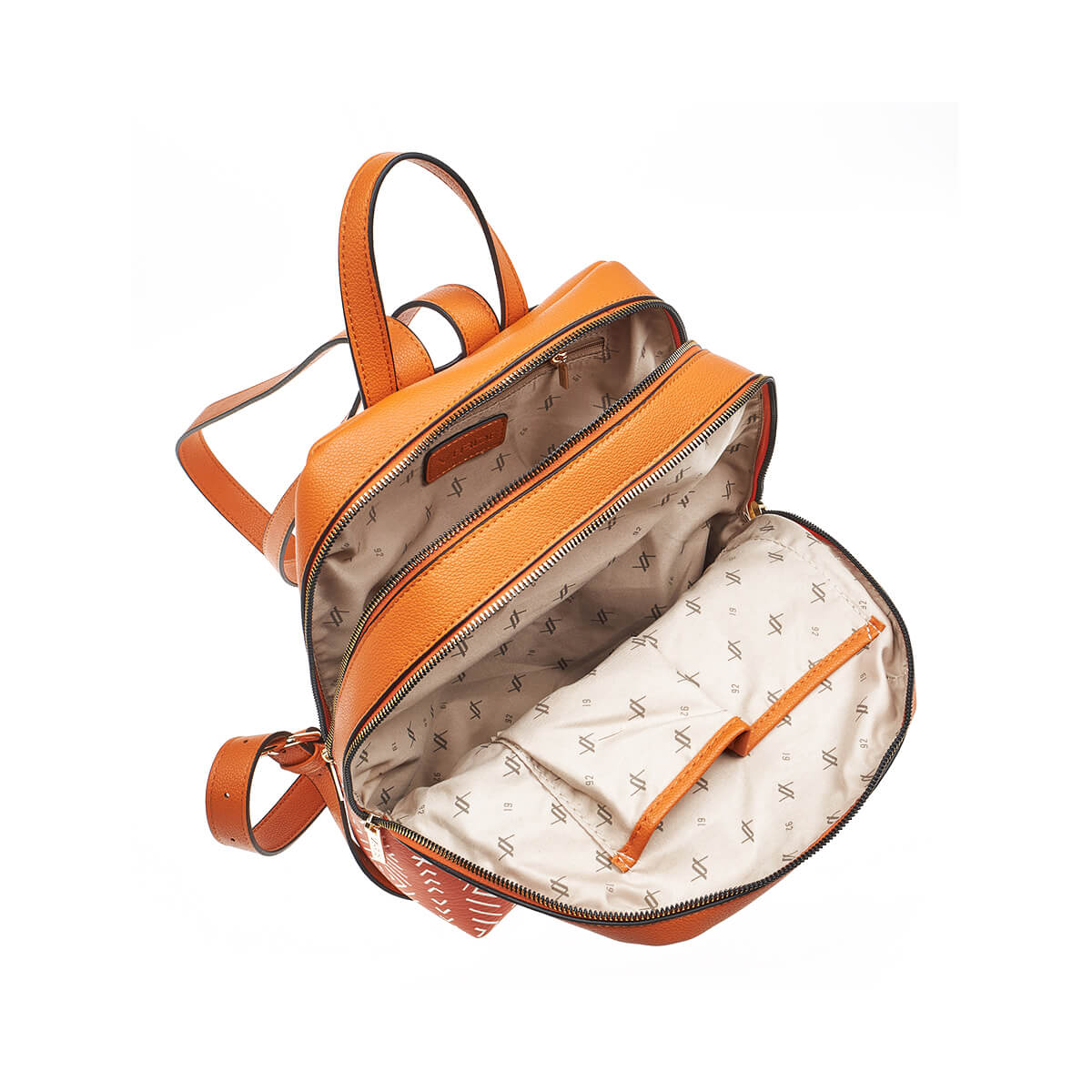 Verde Γυναικείο Σακίδιο Πλάτης 16-7261 Πορτοκαλί