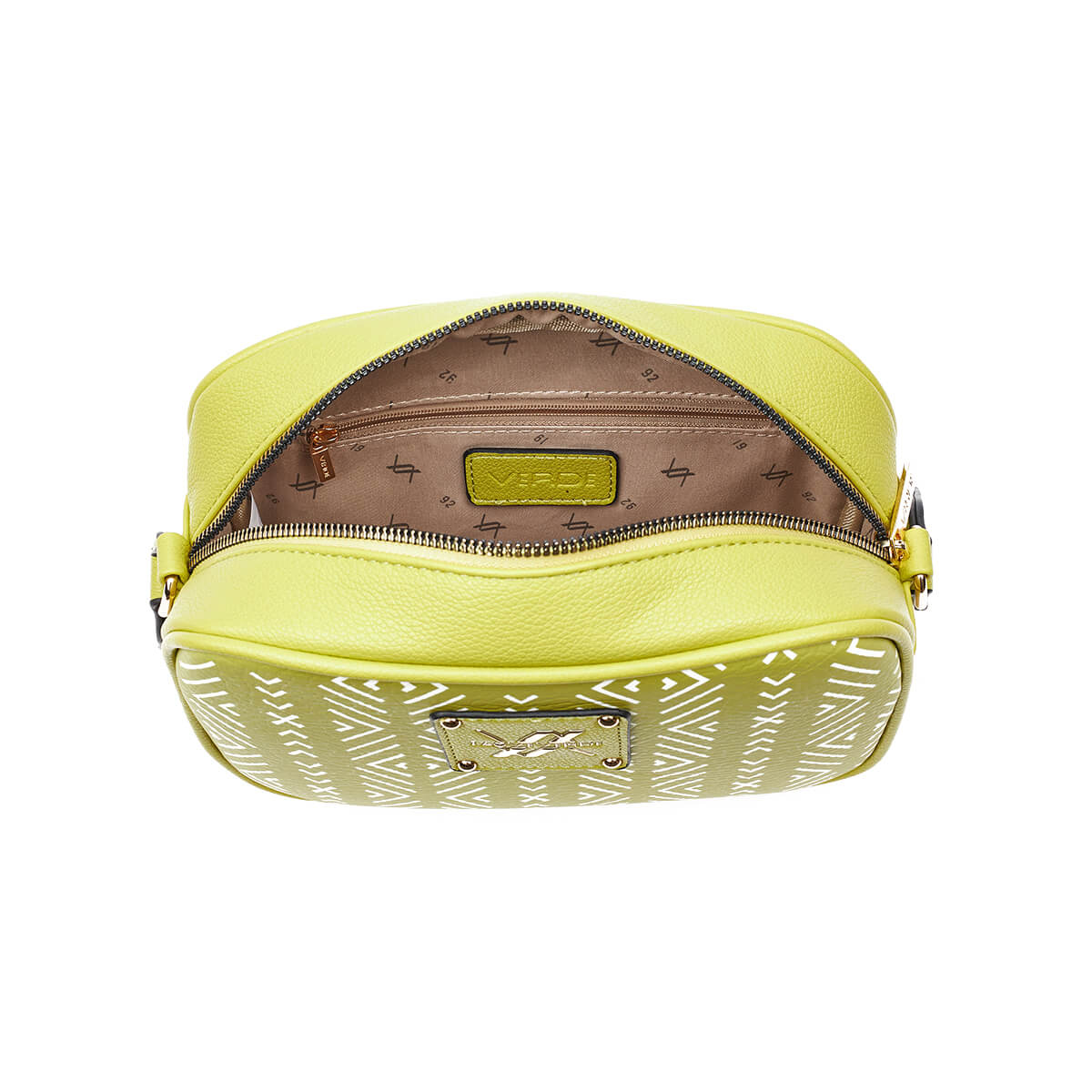 Verde Γυναικεία Τσάντα Χιαστί 16-7262 Λάιμ