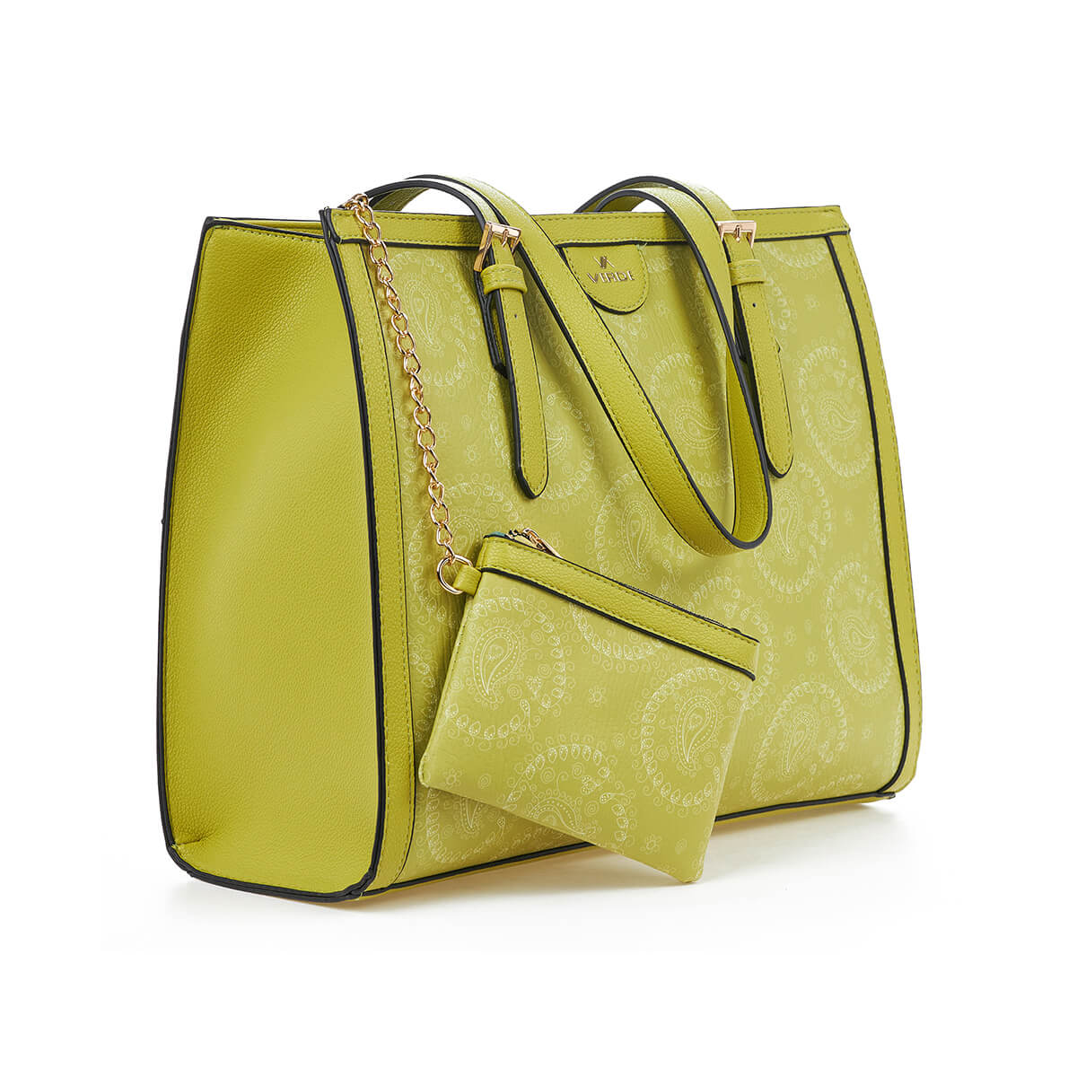 Verde Γυναικεία Τσάντα Ώμου 16-7273 Λάιμ