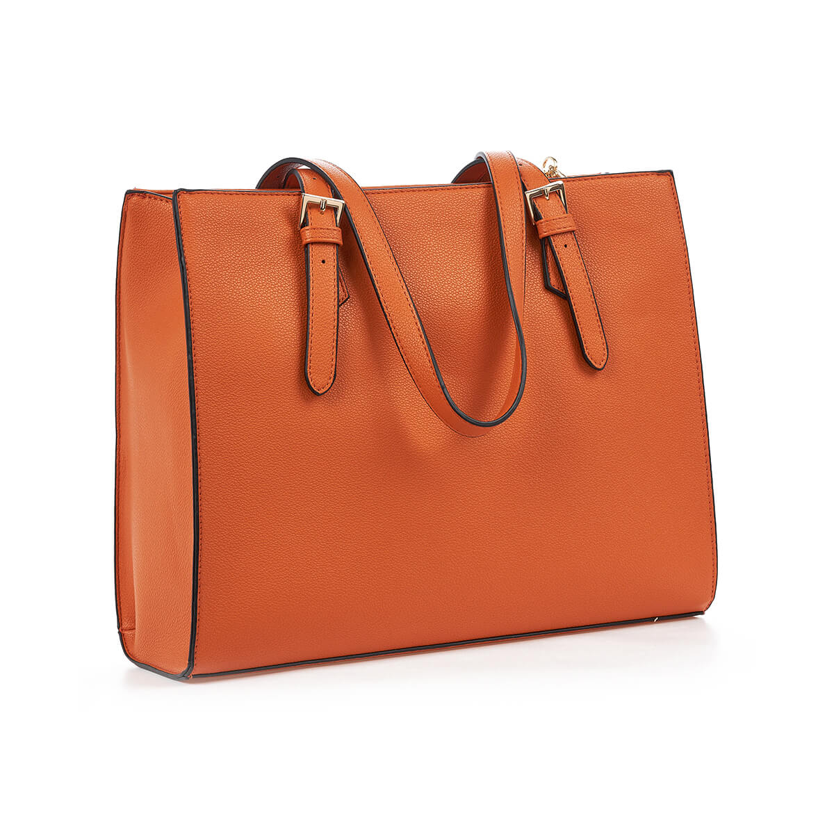 Verde Γυναικεία Τσάντα Ώμου 16-7273 Πορτοκαλί /Σομον