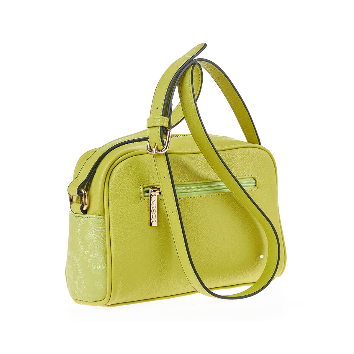 Verde Γυναικεία Τσάντα Χιαστί 16-7275 Λάιμ