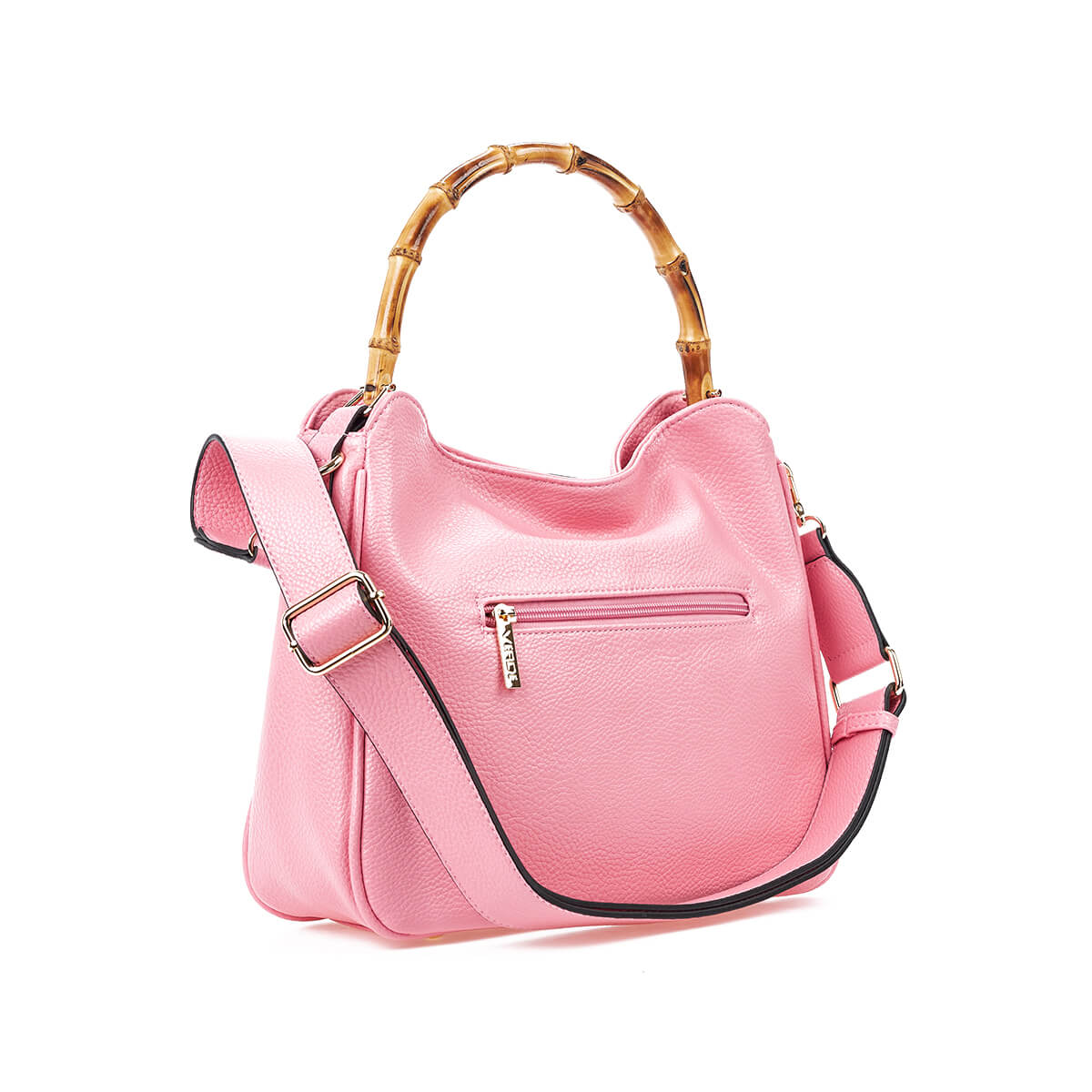 Verde Γυναικεία Τσάντα Χειρός-΄Ώμου 16-7282 Ροζ