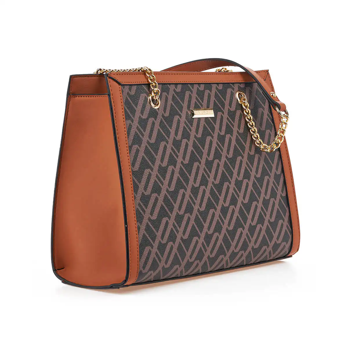 Verde Γυναικεία Τσάντα Ώμου 16-7289 Καφέ