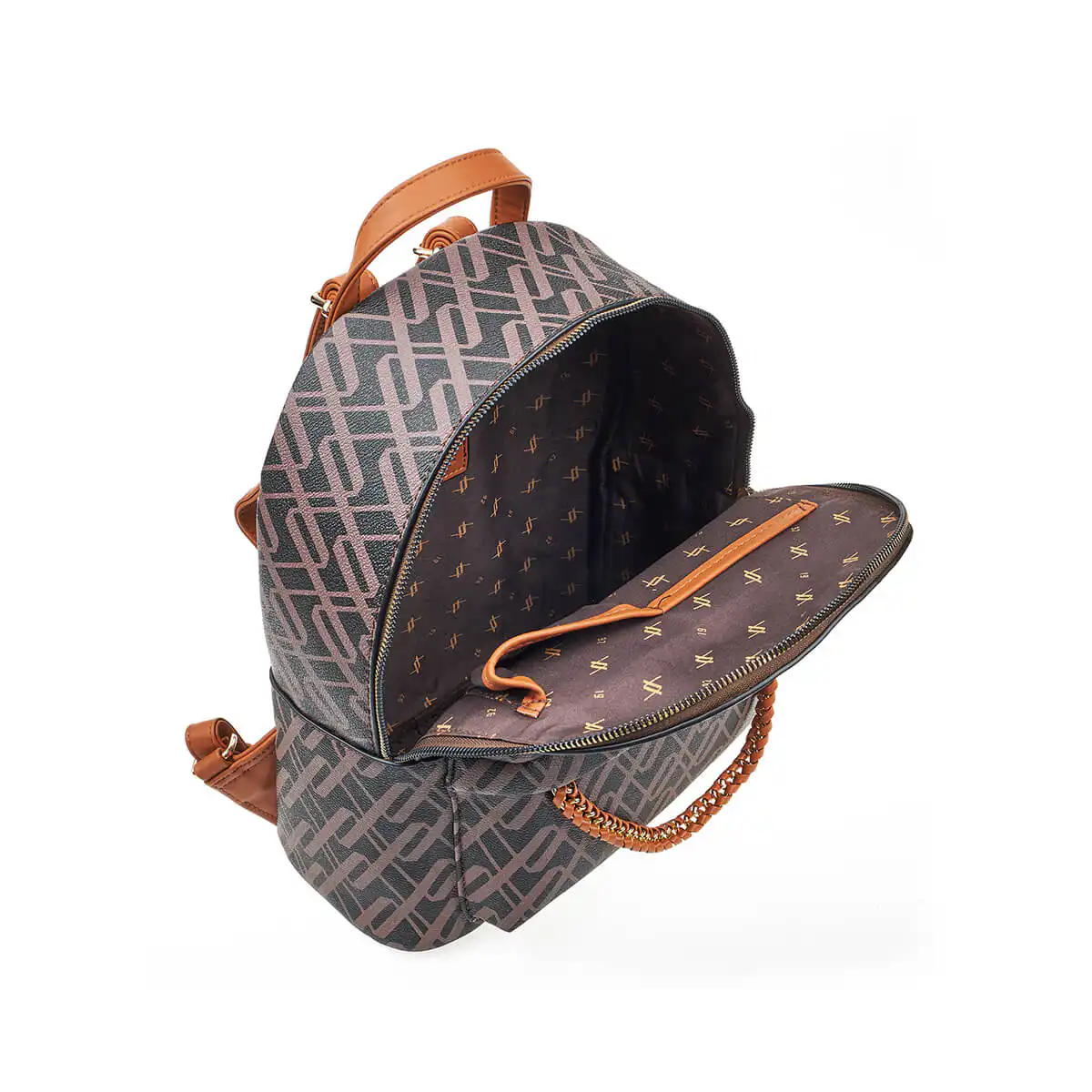 Verde Γυναικείο Σακίδιο Πλάτης 16-7290 Καφέ