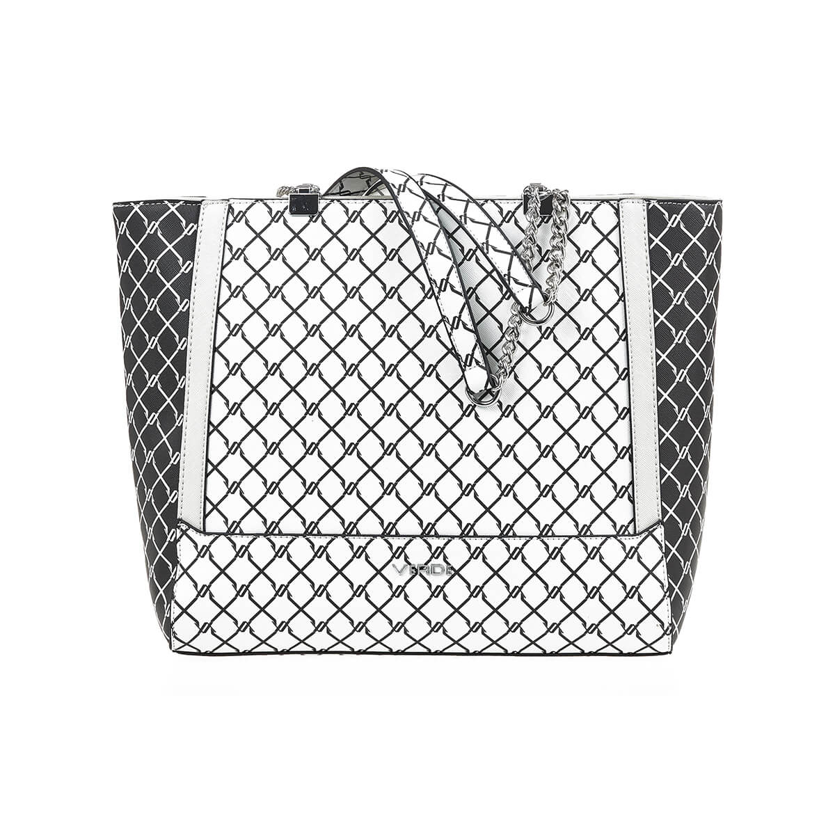 Verde Γυναικεία Τσάντα Ώμου 16-7291 Εκρού