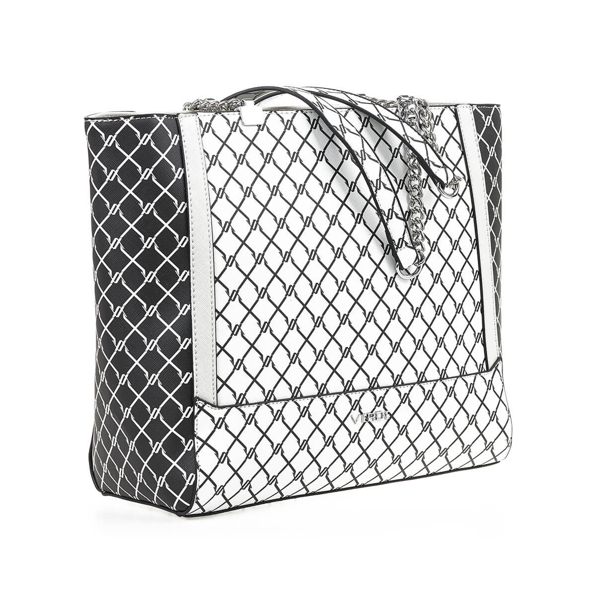 Verde Γυναικεία Τσάντα Ώμου 16-7291 Εκρού