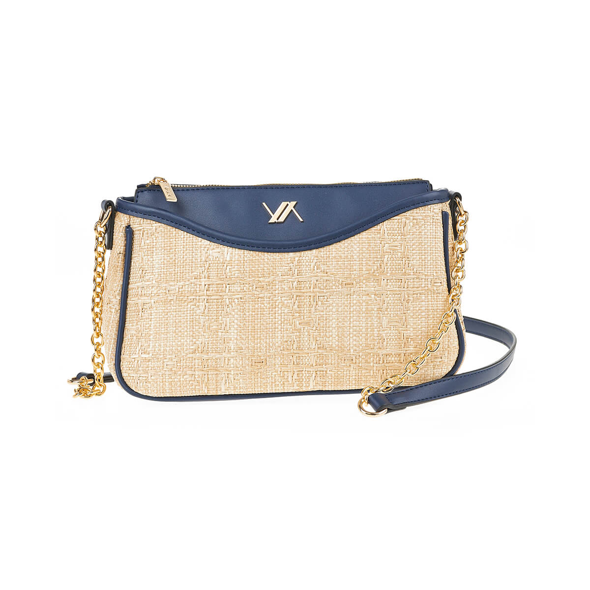 Verde Γυναικεία Τσάντα Ώμου 16-7294 Μπλε