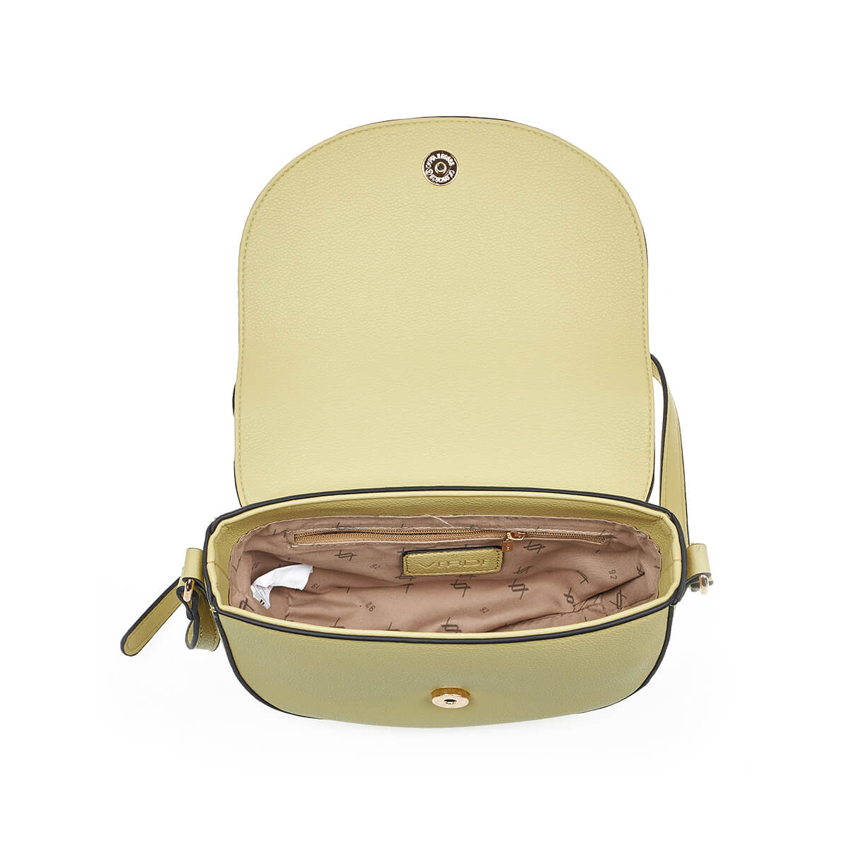 Verde Γυναικεία Τσάντα Χιαστί 16-7301 Λάιμ