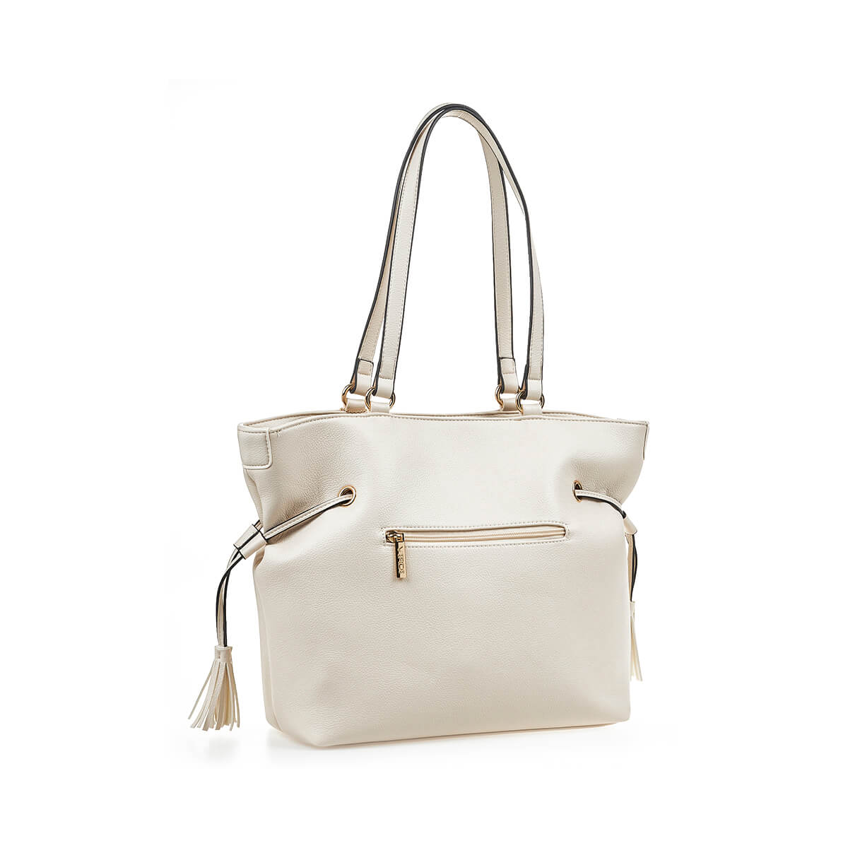 Verde Γυναικεία Τσάντα Ώμου 16-7311 Εκρού