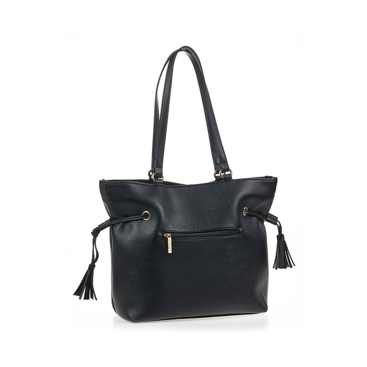 Verde Γυναικεία Τσάντα Ώμου 16-7311 Μαύρο