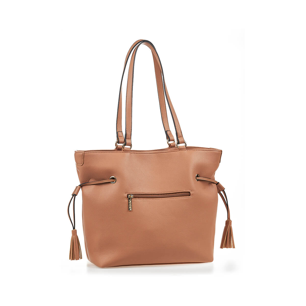 Verde Γυναικεία Τσάντα Ώμου 16-7311 Μπεζ