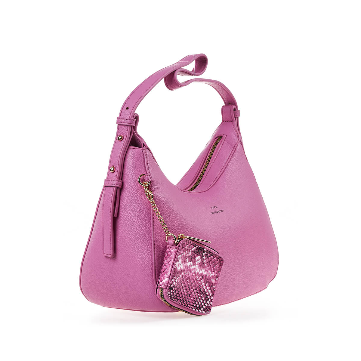 Verde Γυναικεία Τσάντα Ώμου 16-7321 Ροζ